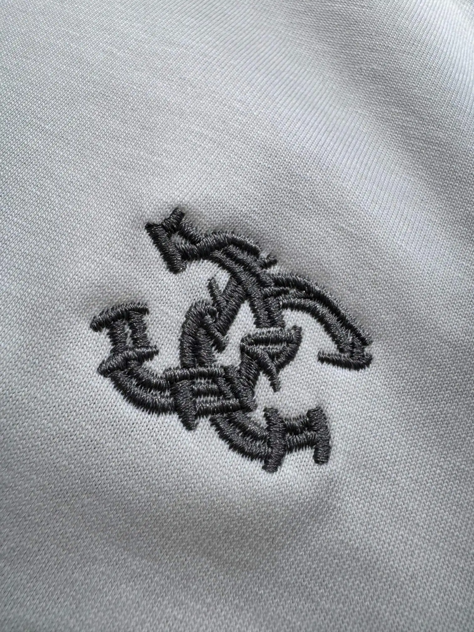 Embroidered Logo Cotton T-Shirt D13513398 — view 4