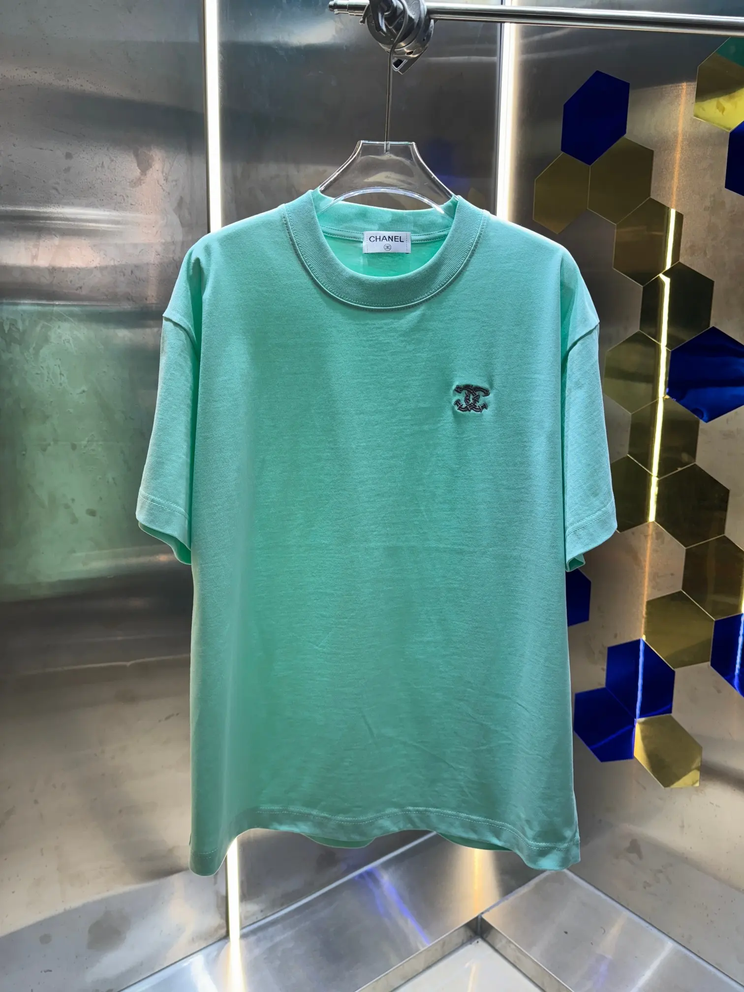 Embroidered Logo Cotton Jersey T-Shirt D13513399