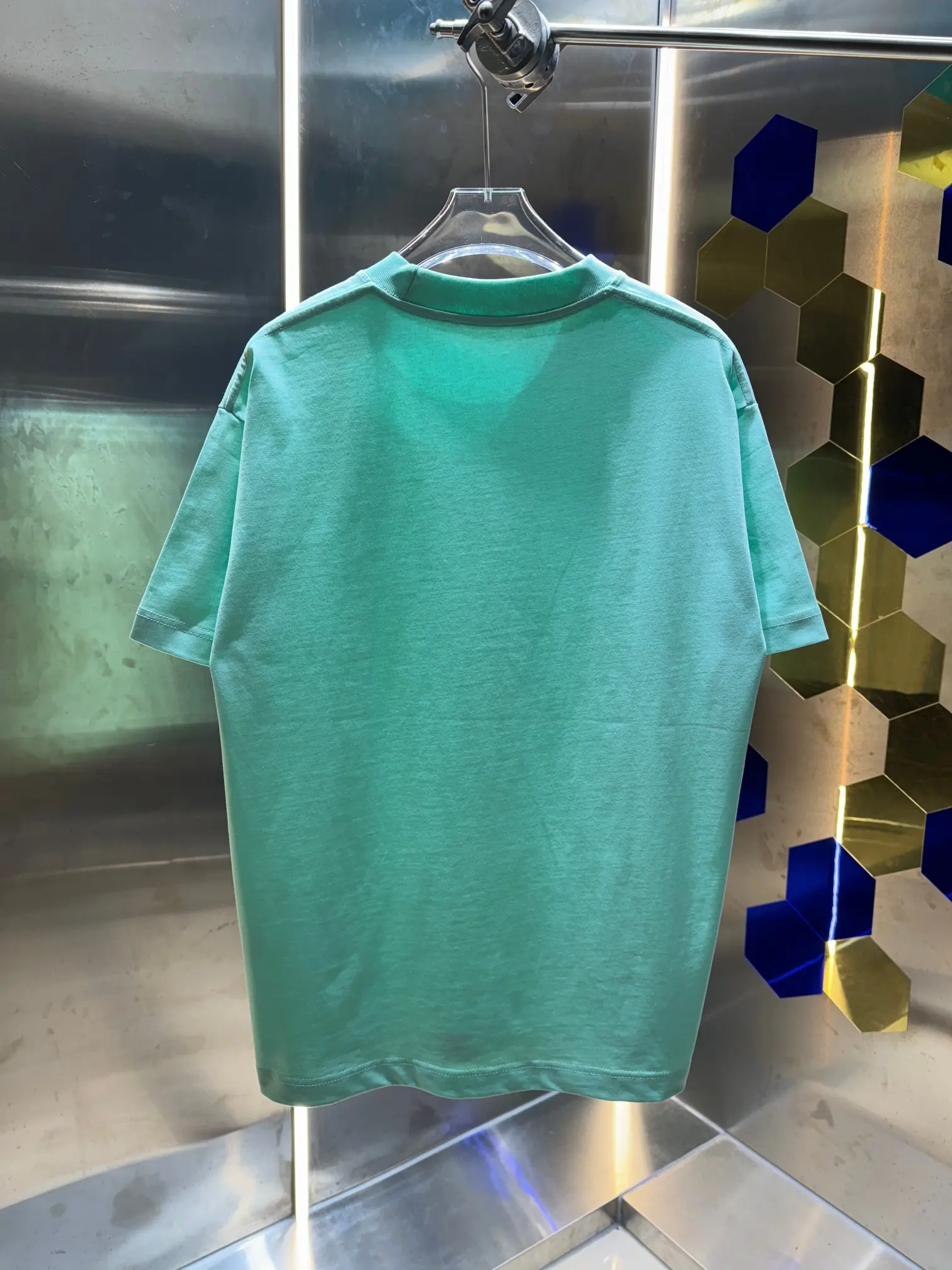 Embroidered Logo Cotton Jersey T-Shirt D13513399 — view 5