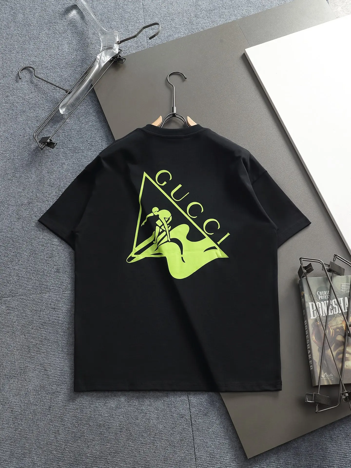 Logo Print Cotton Jersey T-Shirt D13513810 — view 2
