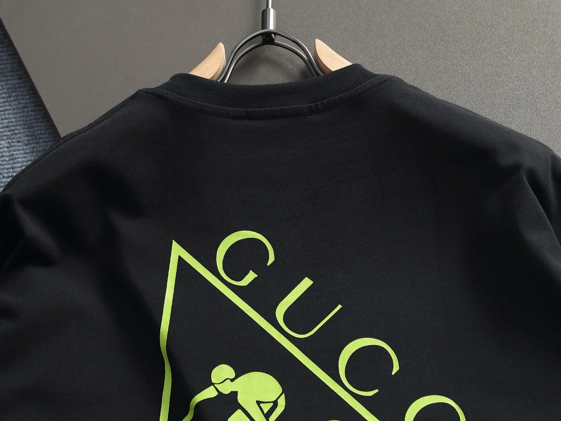 Logo Print Cotton Jersey T-Shirt D13513810 — view 9