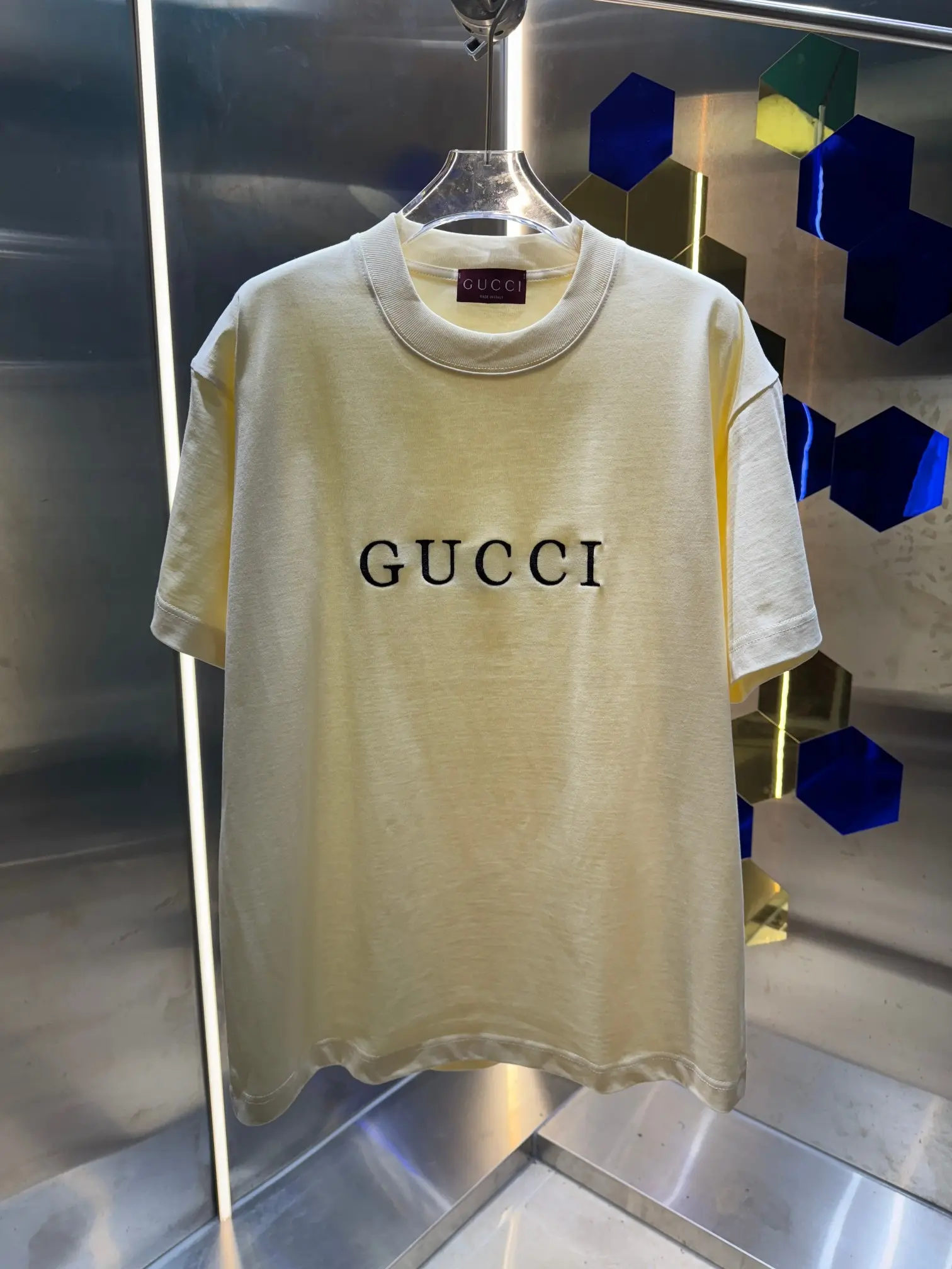 Logo Embroidered Cotton Jersey T-Shirt D13513391