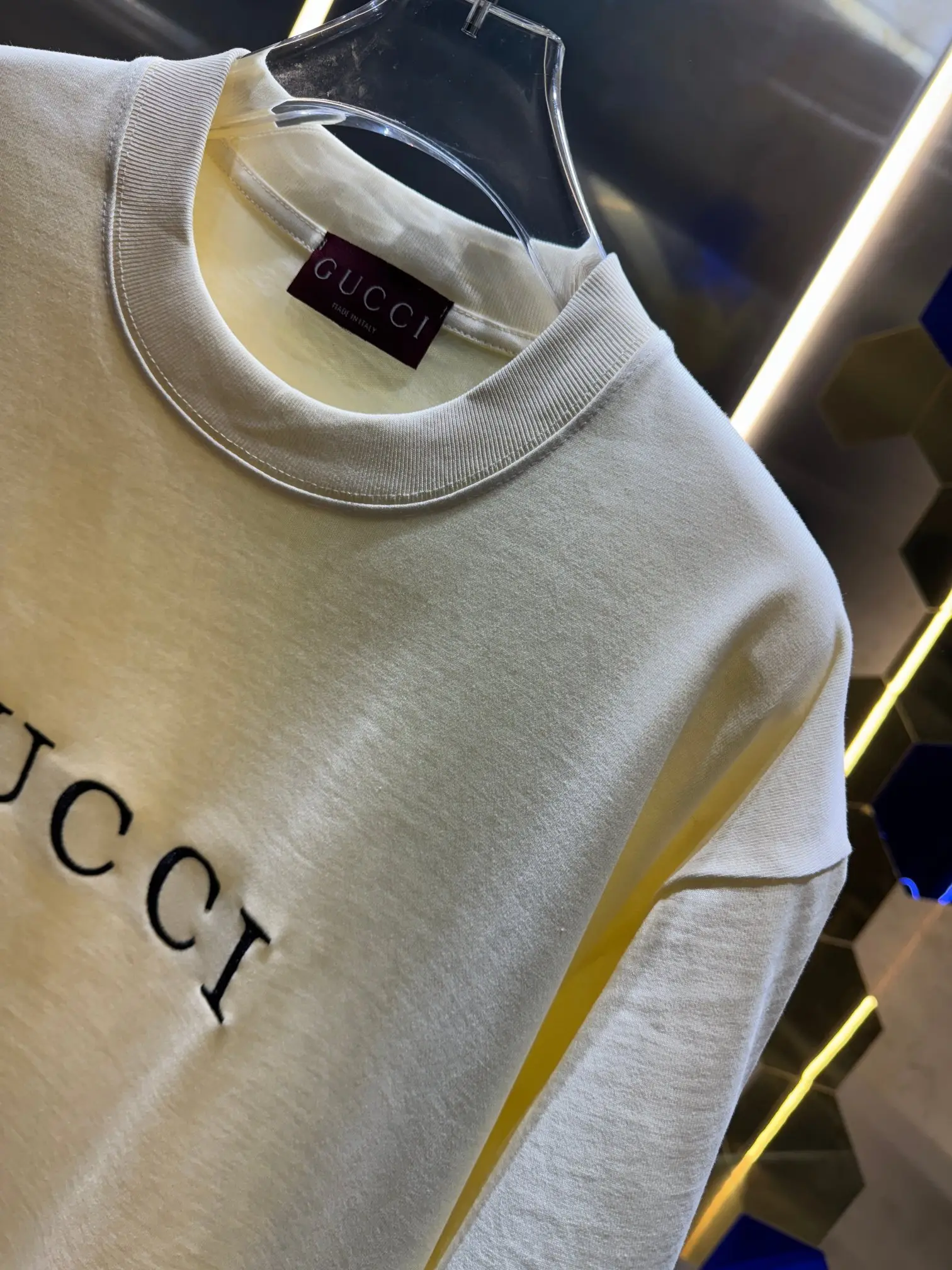 Logo Embroidered Cotton Jersey T-Shirt D13513391 — view 4