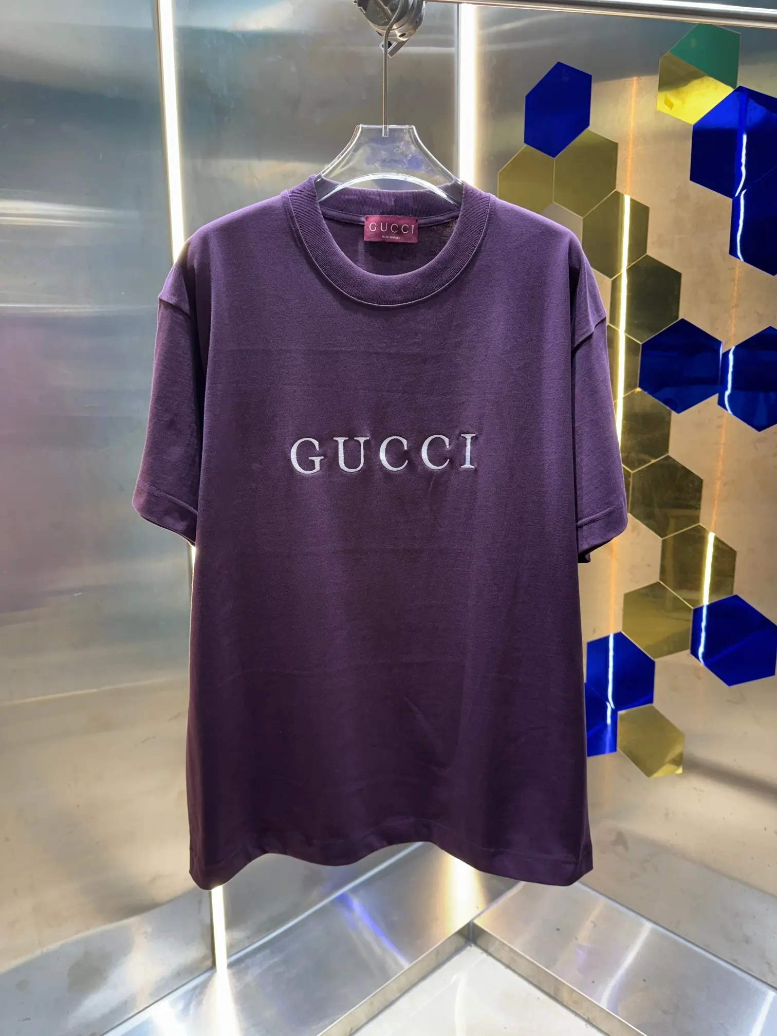 Logo Embroidered Cotton Jersey T-Shirt D13513392