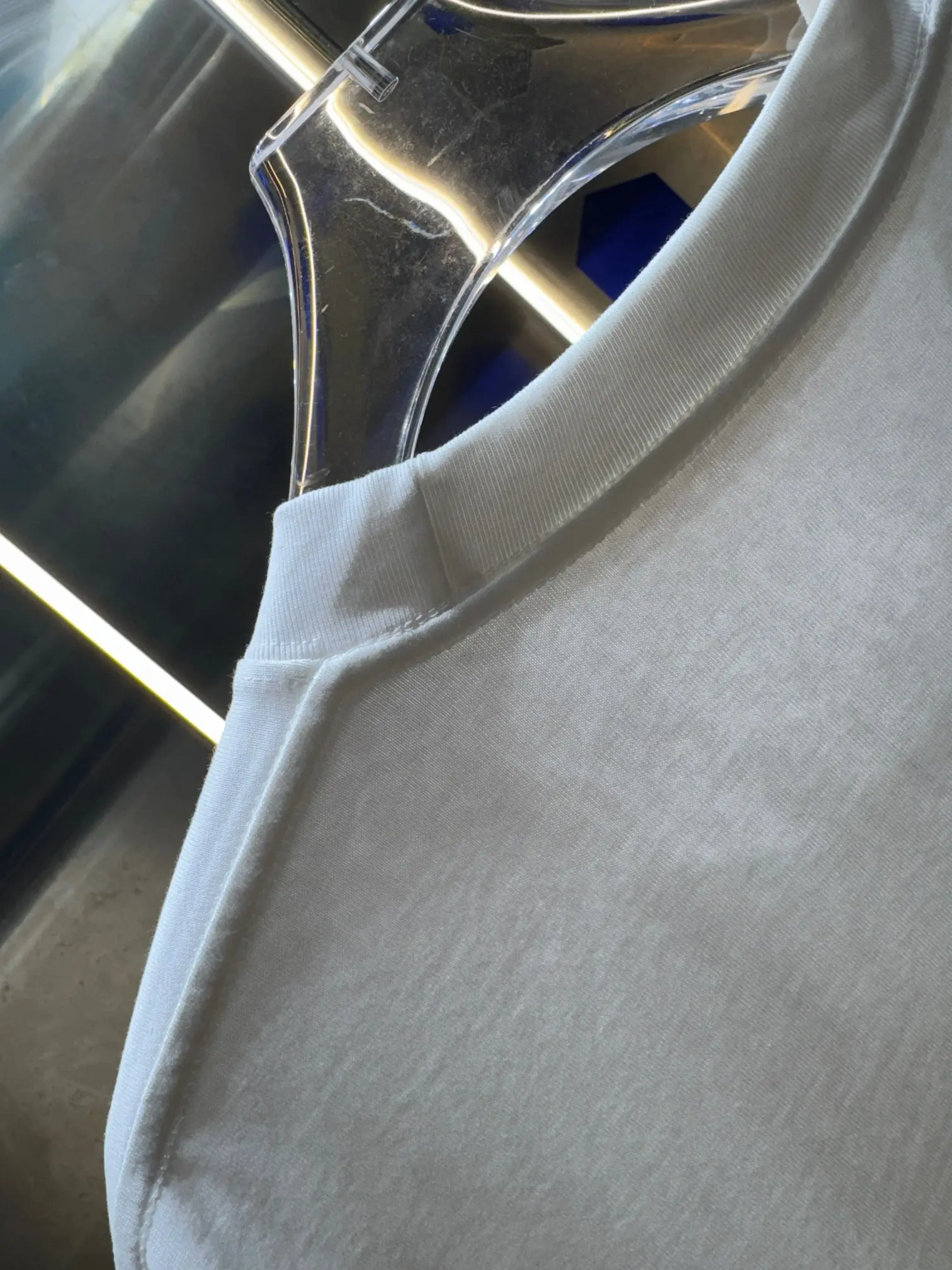 Interlocking G Embroidered Cotton T-Shirt D13513386 — view 6