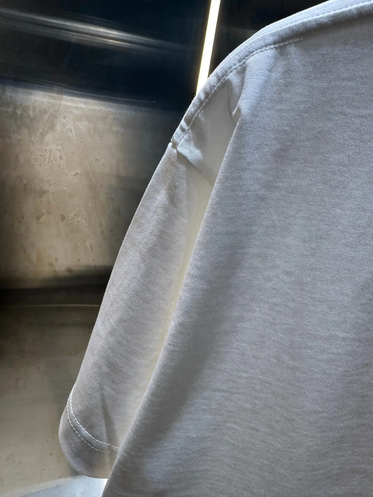 Interlocking G Embroidered Cotton T-Shirt D13513386 — view 7