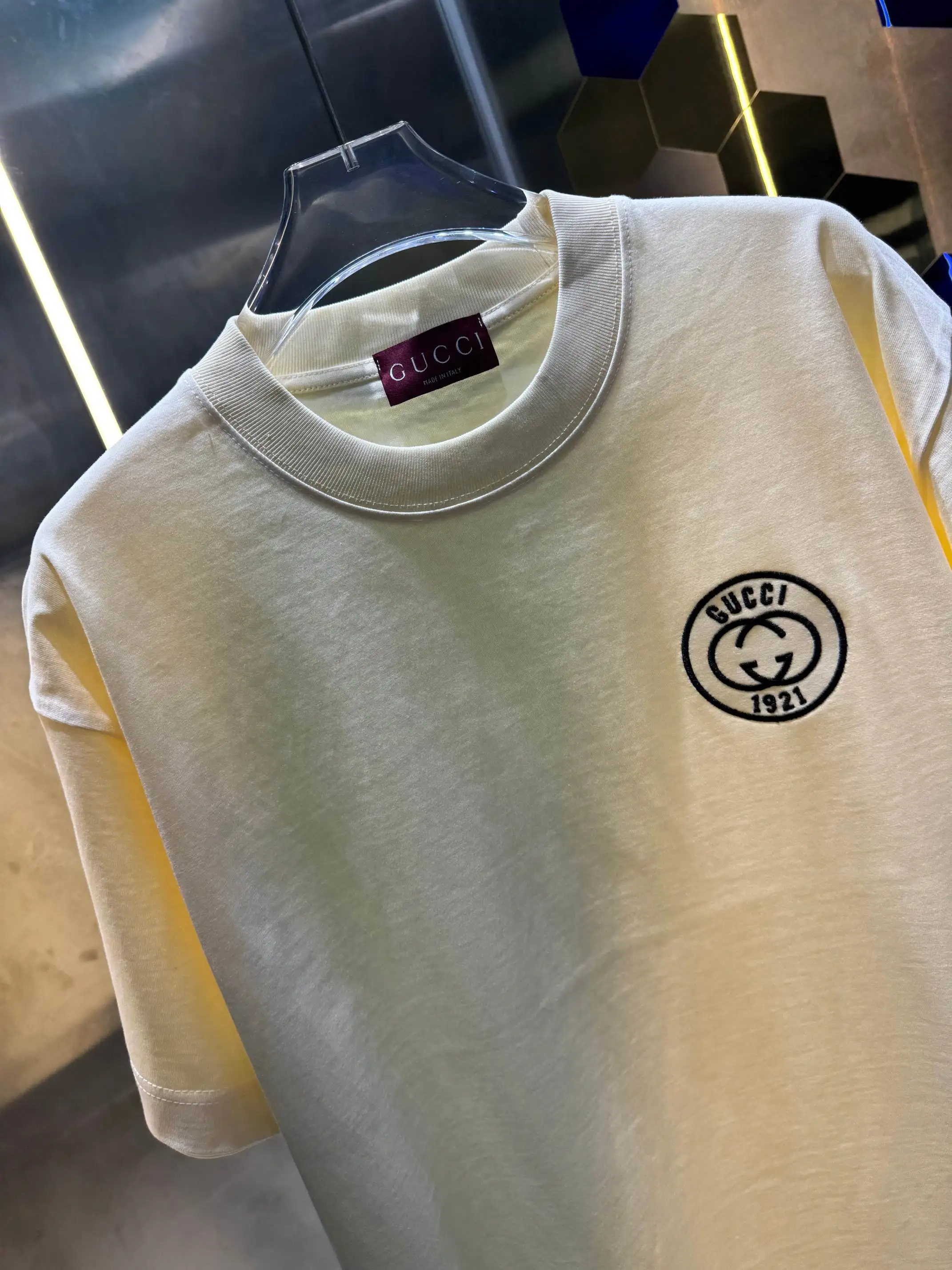 Logo-Embroidered Cotton-Jersey T-Shirt D13513387 — view 2
