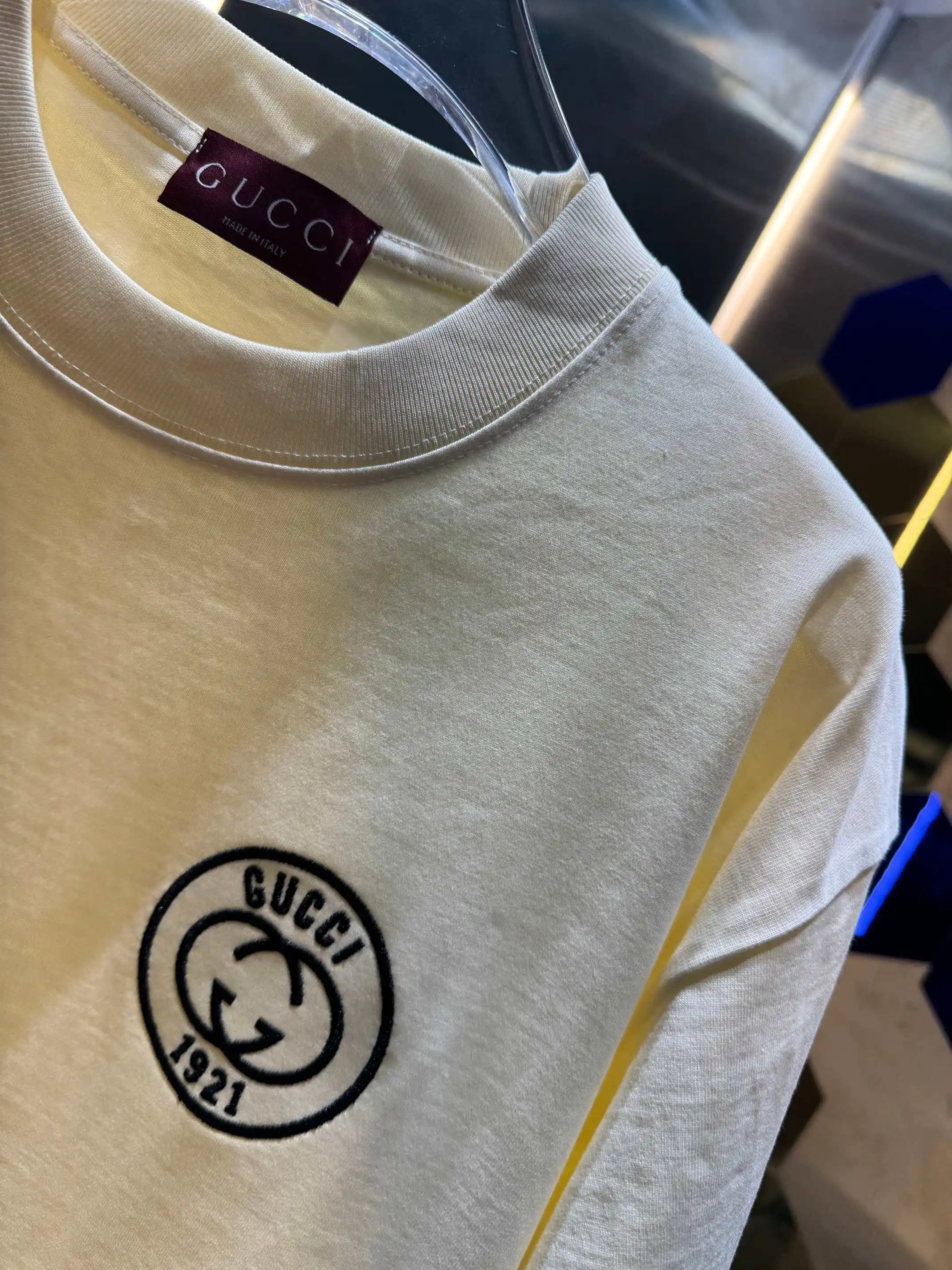 Logo-Embroidered Cotton-Jersey T-Shirt D13513387 — view 3