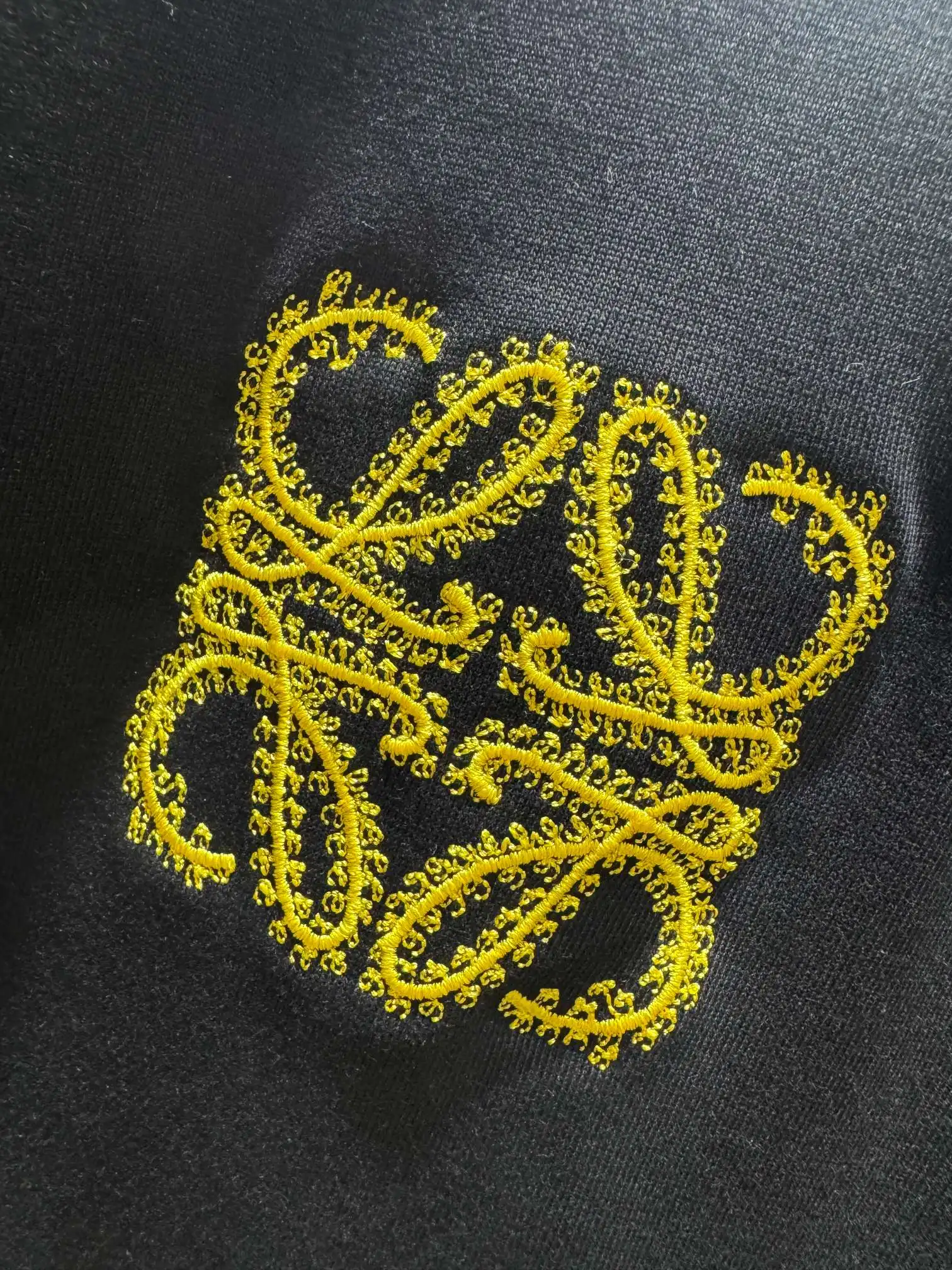 Anagram Embroidered Cotton T-Shirt D13513405 — view 4