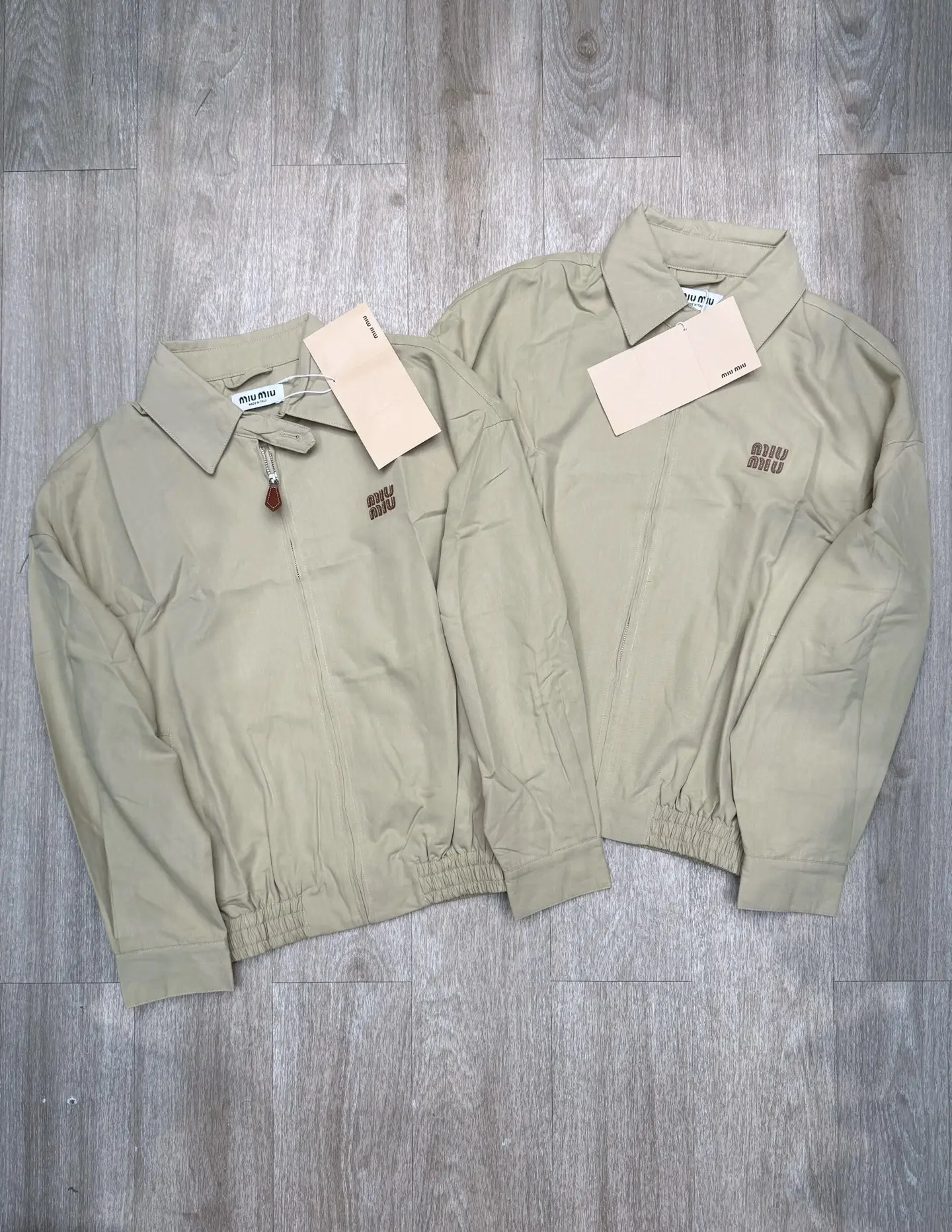 Logo-Embroidered Cotton Harrington Jacket D13516080
