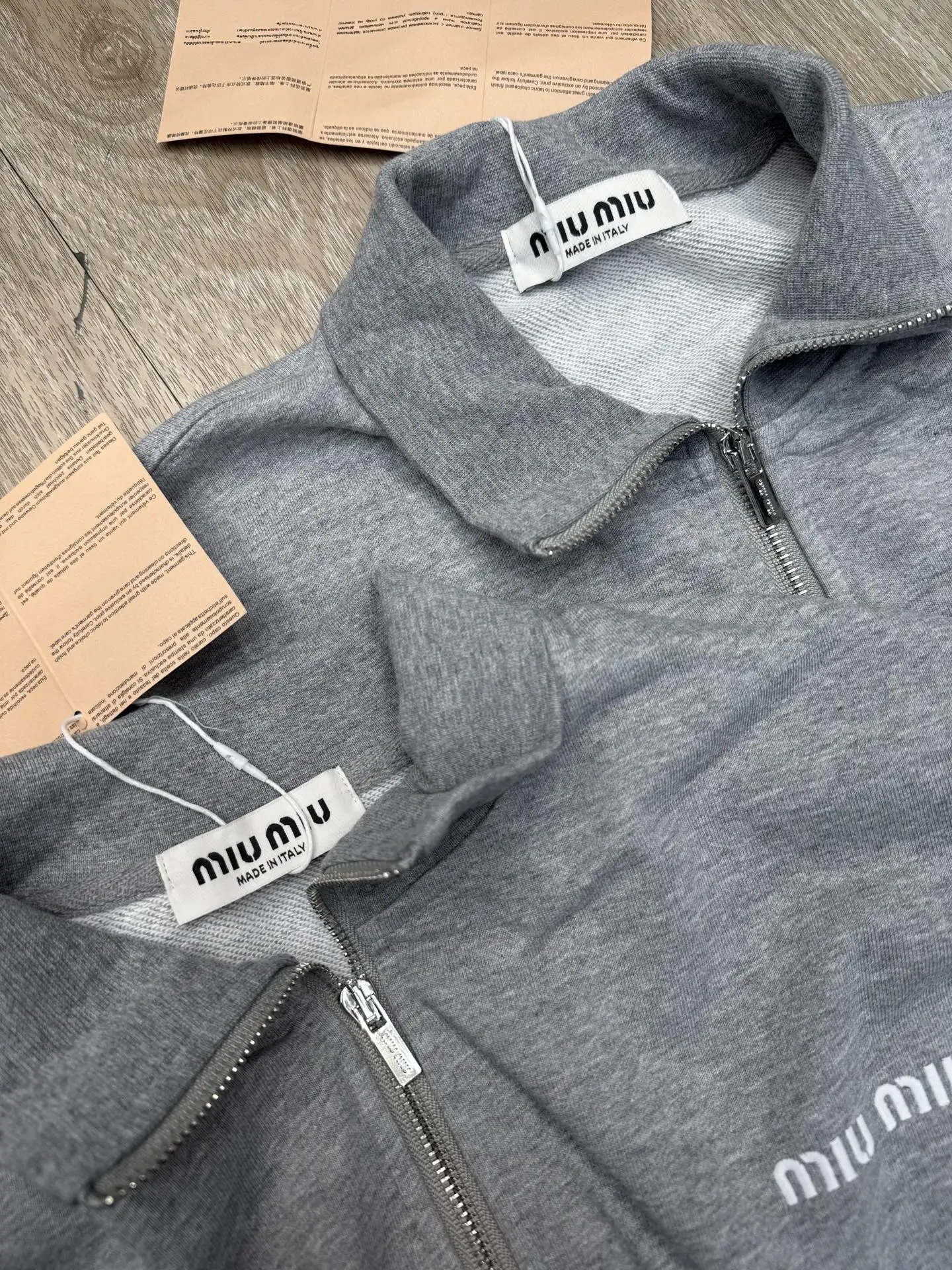 Logo-Embroidered Zip-Up Track Jacket D13516079 — view 4