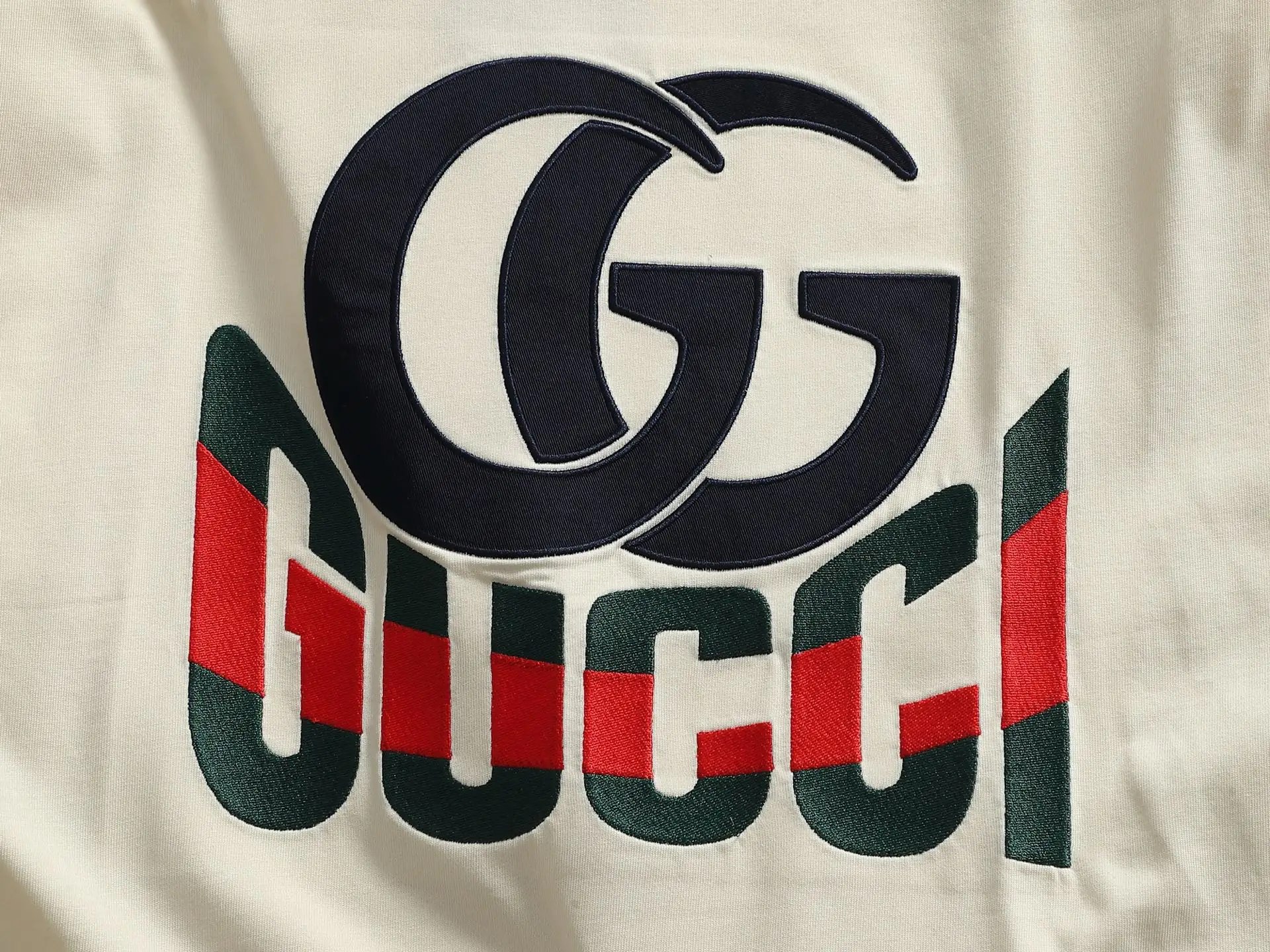 Interlocking G Embroidered Cotton T-Shirt D13513680 — view 4