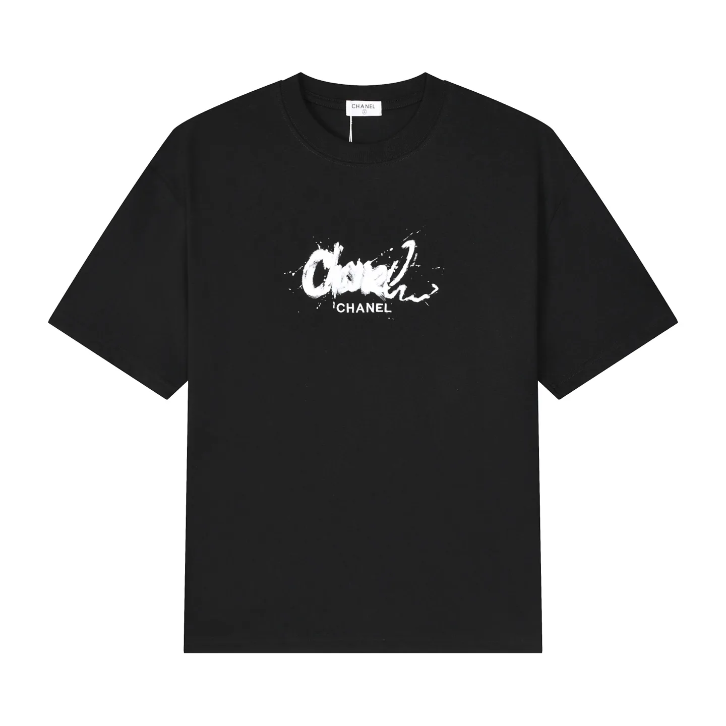 Graffiti Logo Cotton T-Shirt D13512469