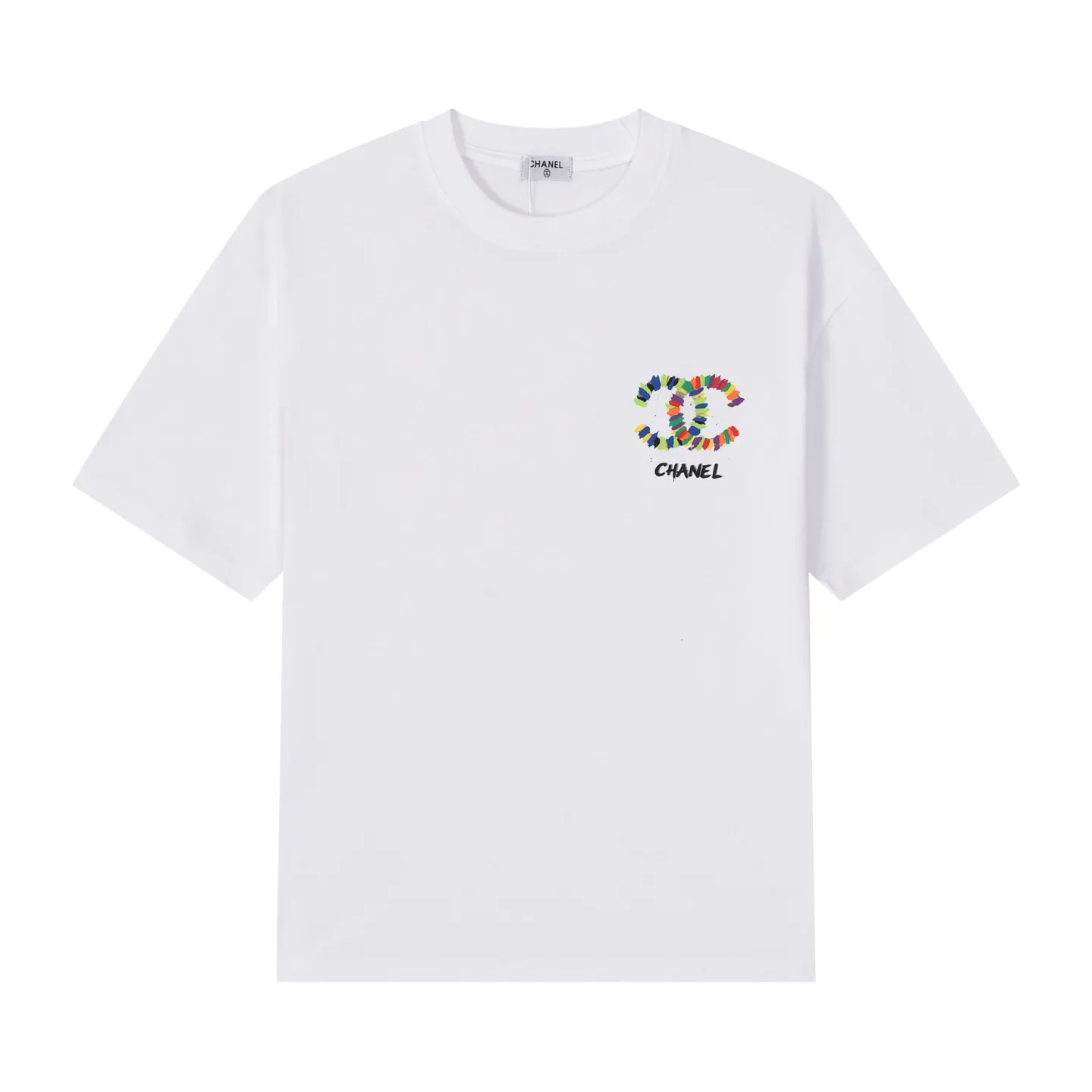 Graffiti Logo Cotton T-Shirt D13512472