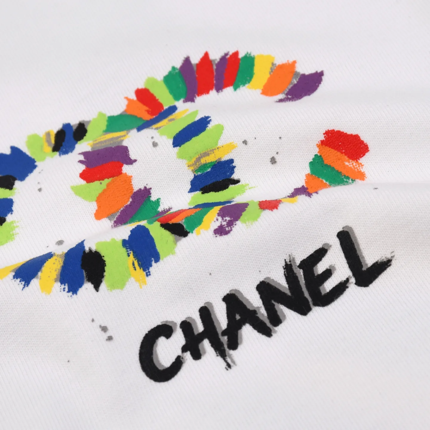 Graffiti Logo Cotton T-Shirt D13512472 — view 6