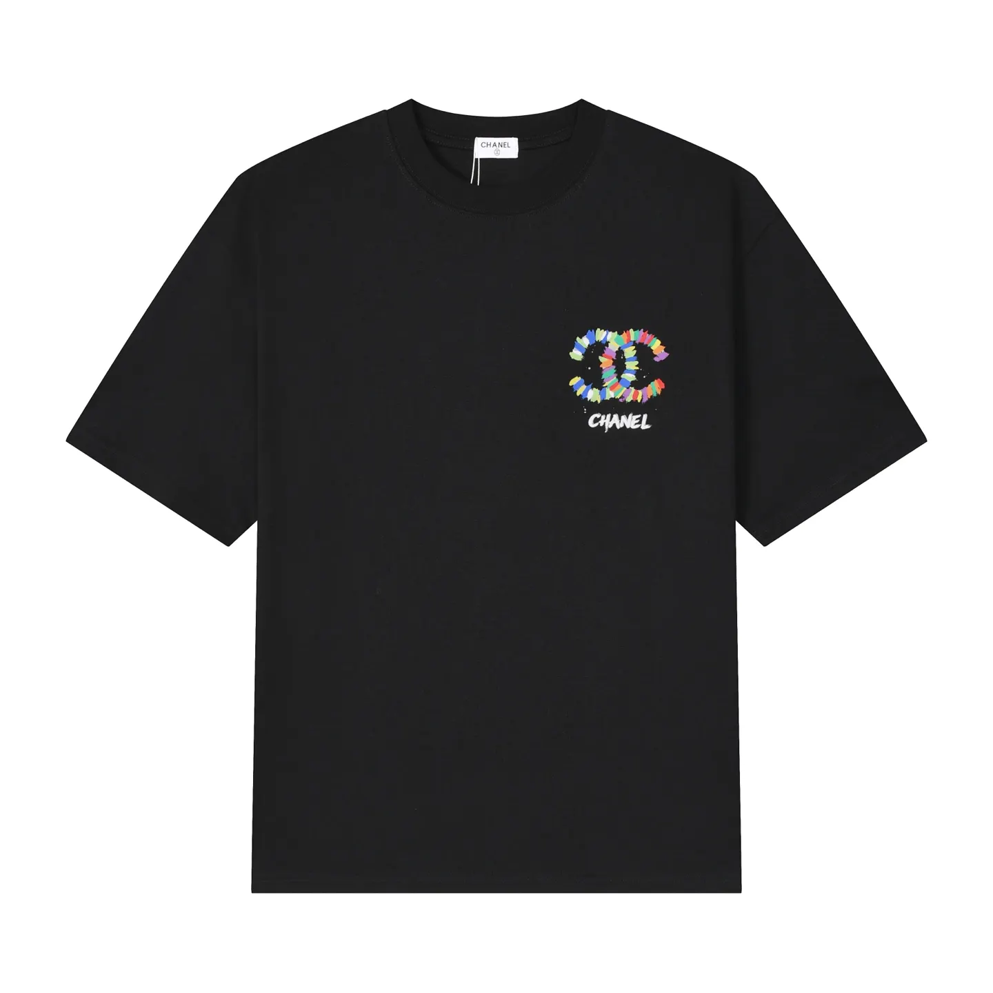 Graffiti Logo Cotton T-Shirt D13512470