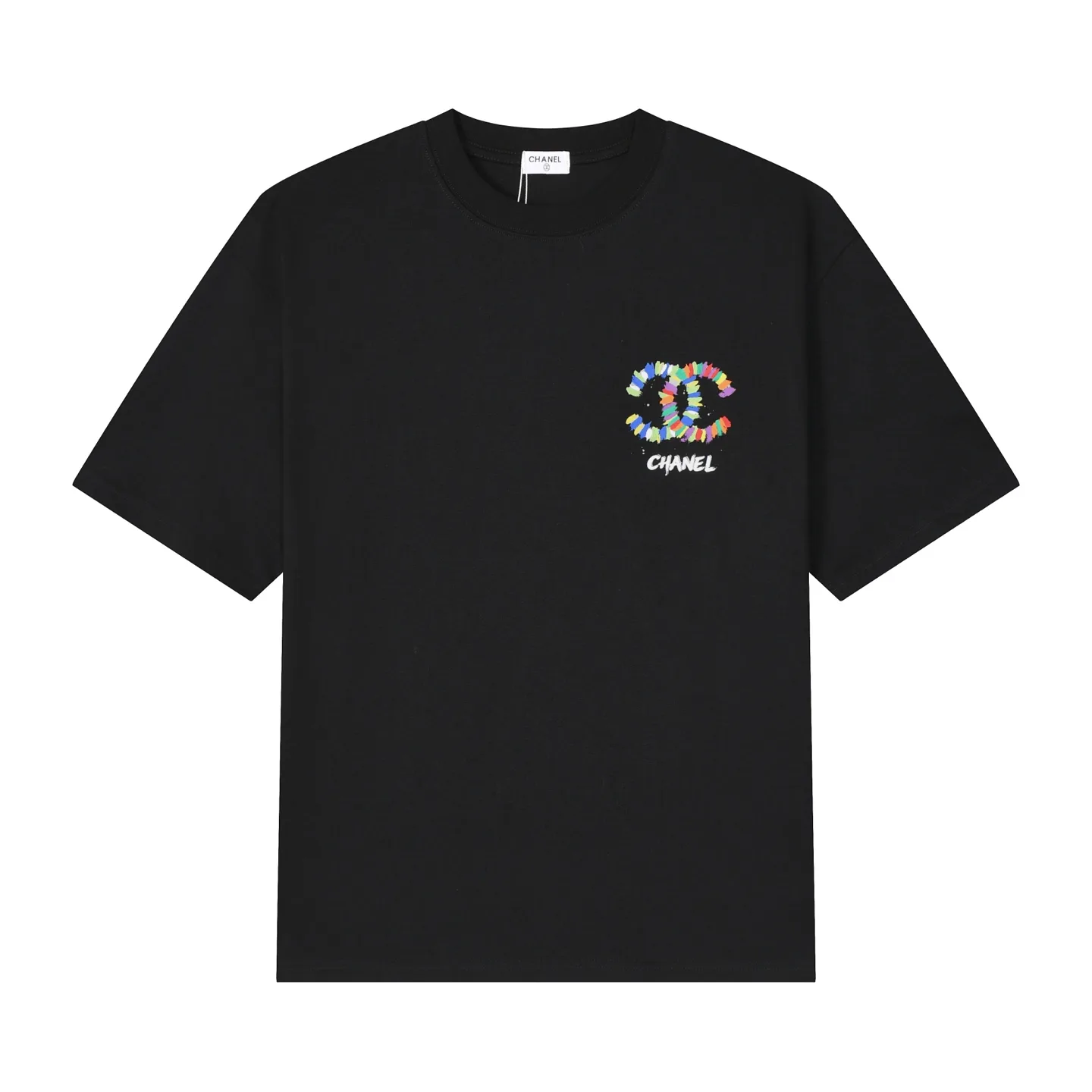 Graffiti Logo Cotton T-Shirt D13512470