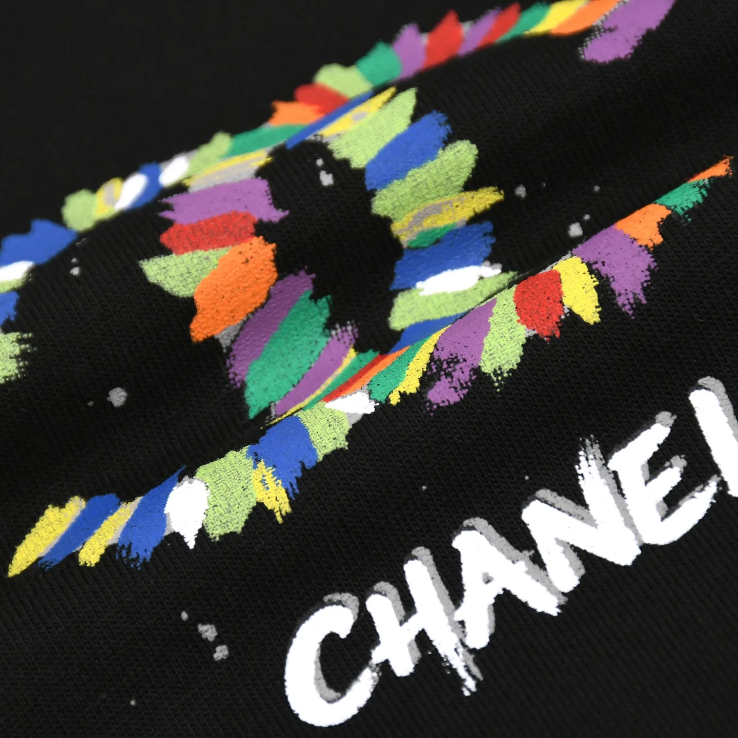 Graffiti Logo Cotton T-Shirt D13512470 — view 6