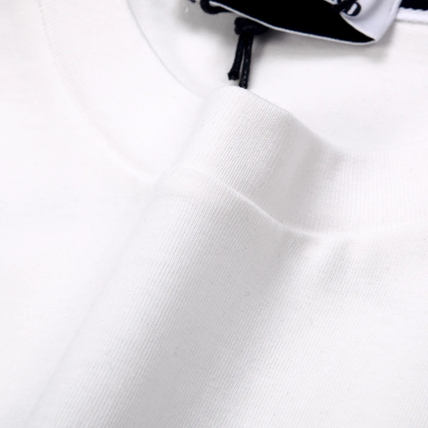 Logo Print Cotton Jersey T-Shirt D13512511 — view 4