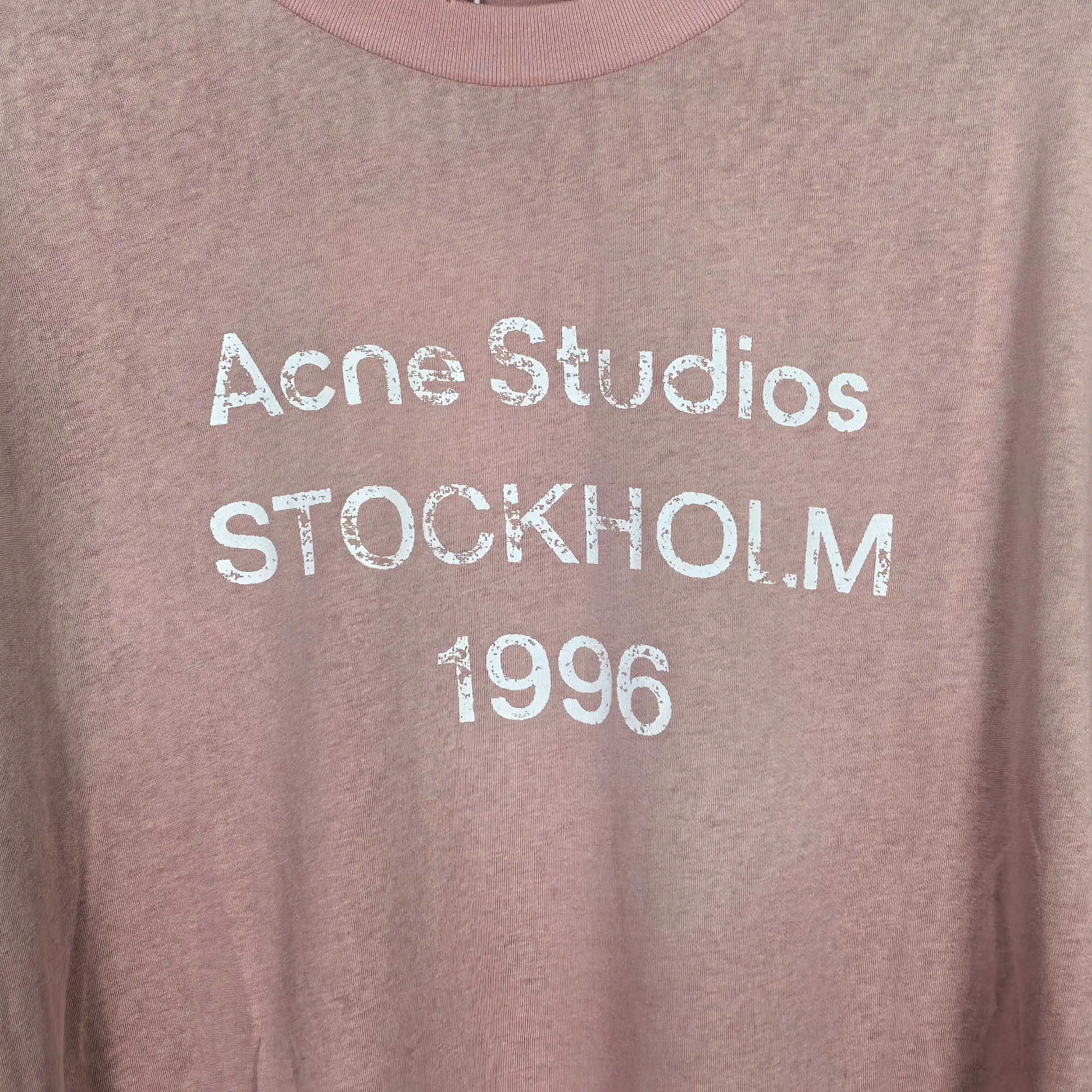 1996 Logo Print Distressed Long-Sleeve T-Shirt D14024566 — view 8
