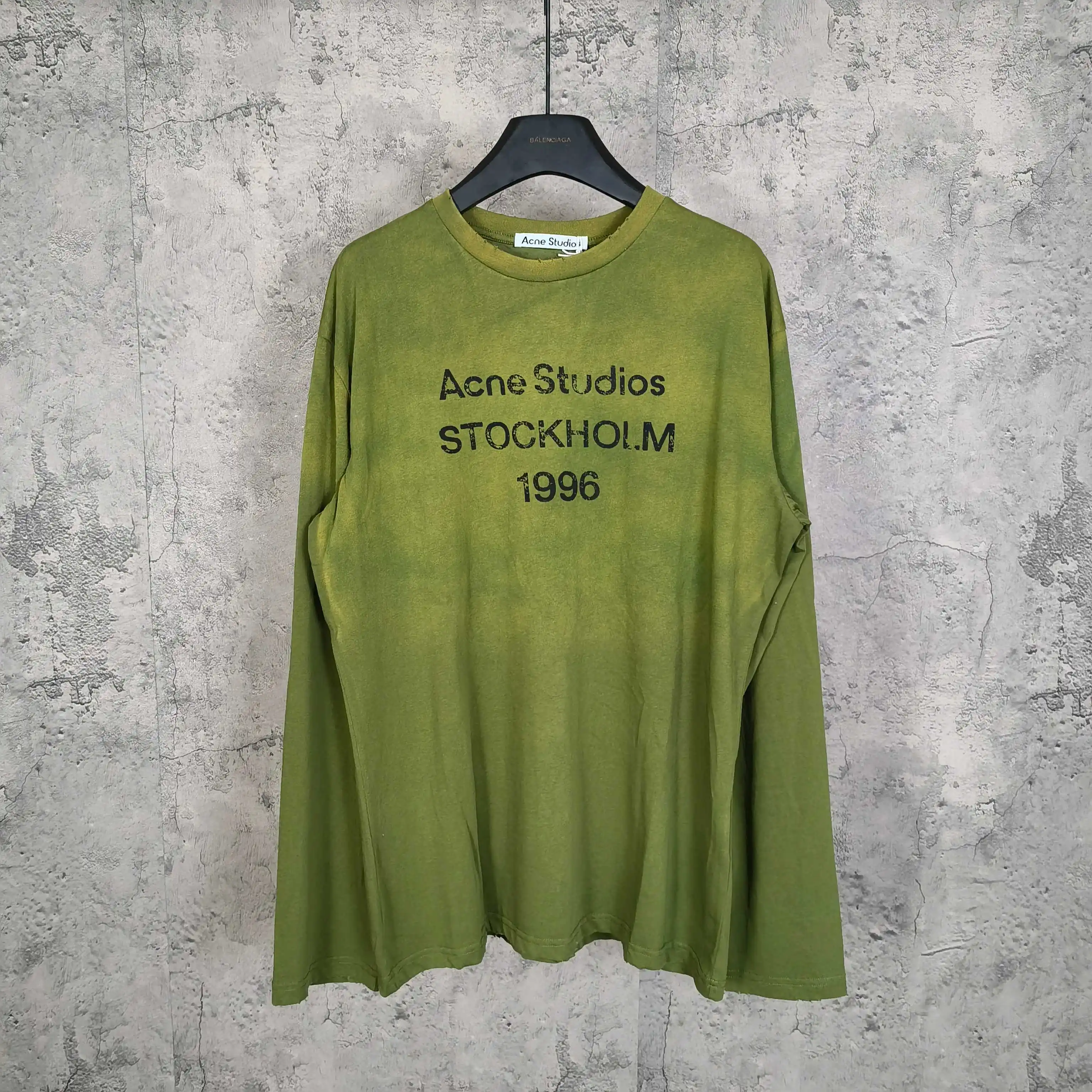 1996 Logo Mud-Dye Long-Sleeve T-Shirt D14024570