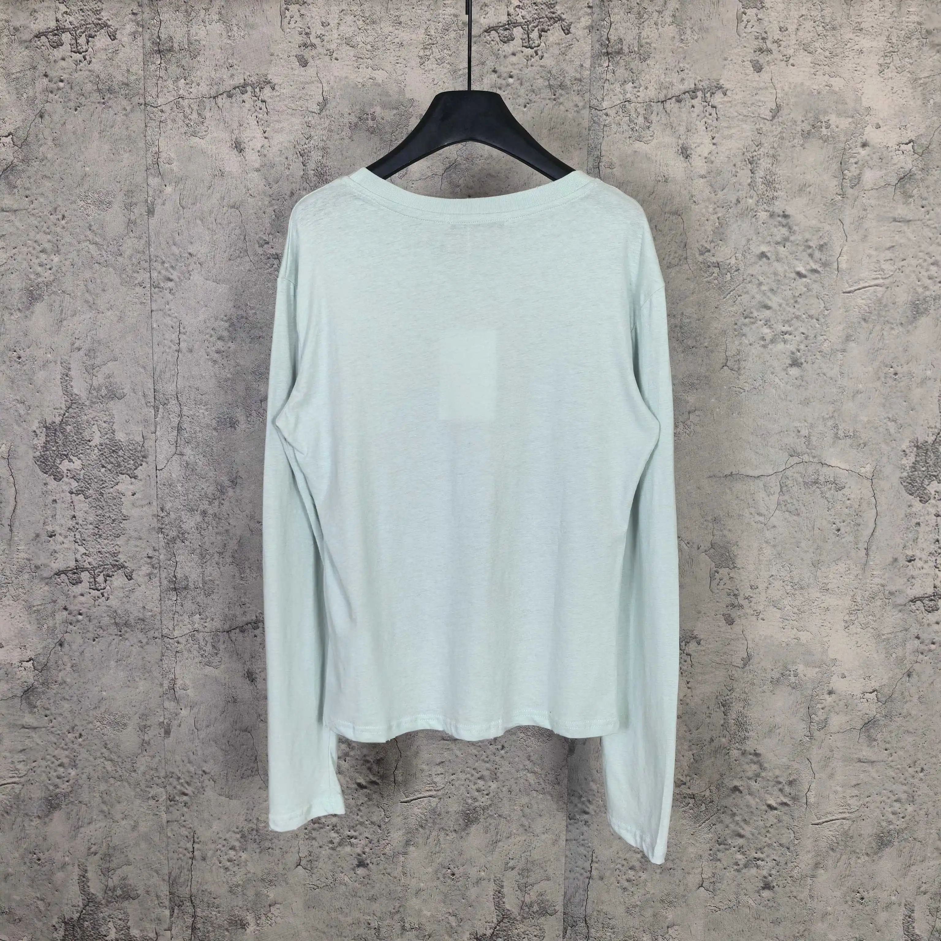 Logo-Print Long-Sleeved Cotton T-Shirt D14024558 — view 2