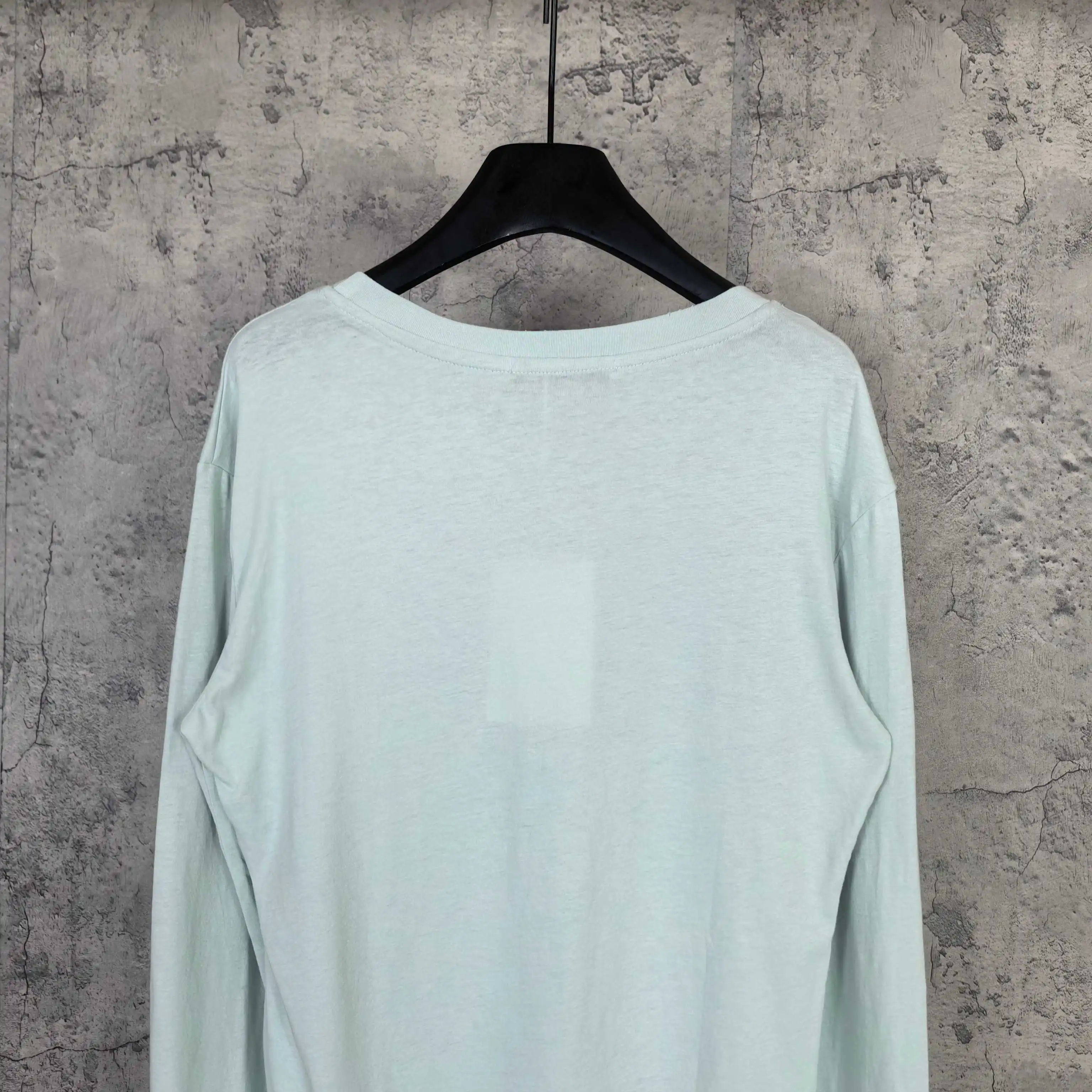 Logo-Print Long-Sleeved Cotton T-Shirt D14024558 — view 6