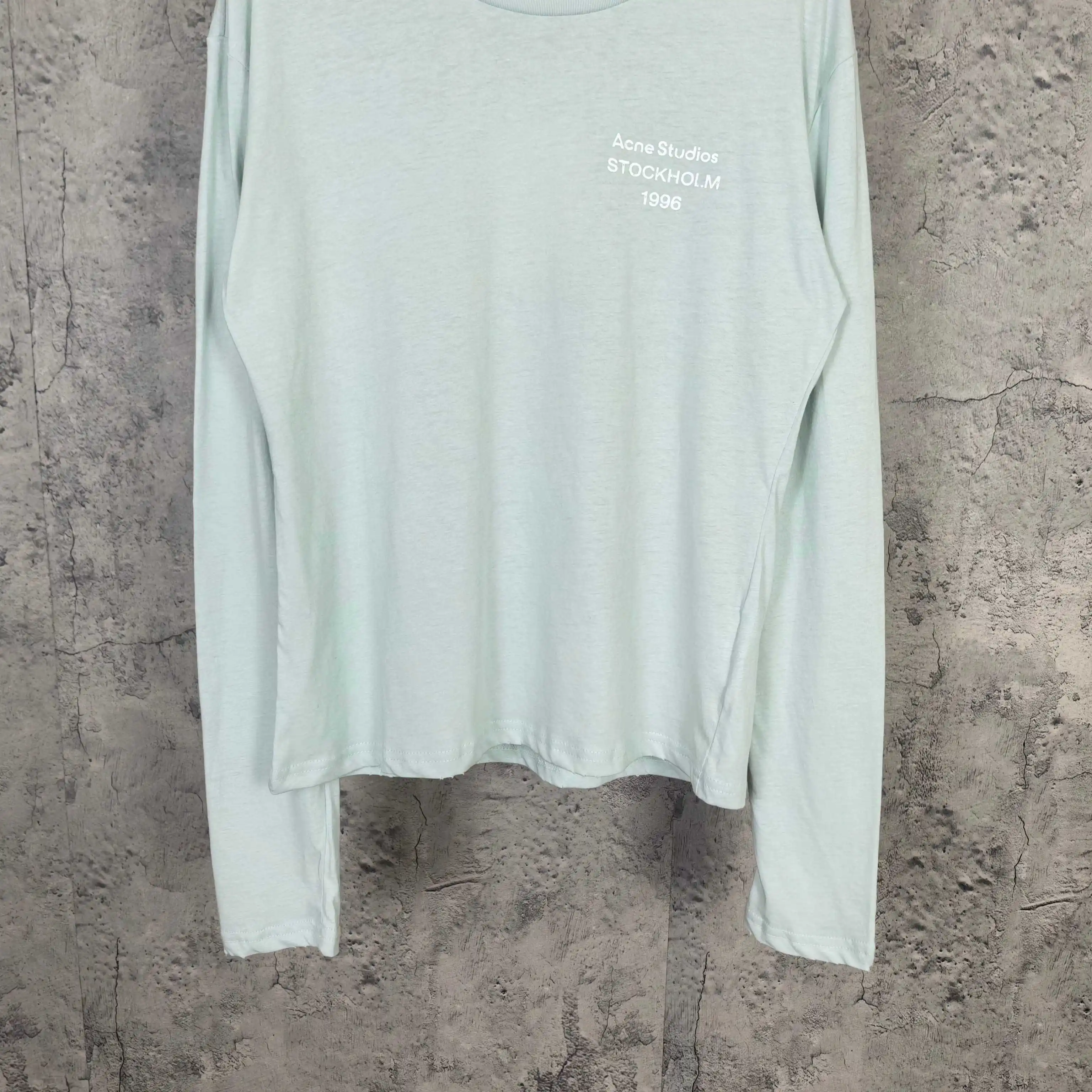 Logo-Print Long-Sleeved Cotton T-Shirt D14024558 — view 10