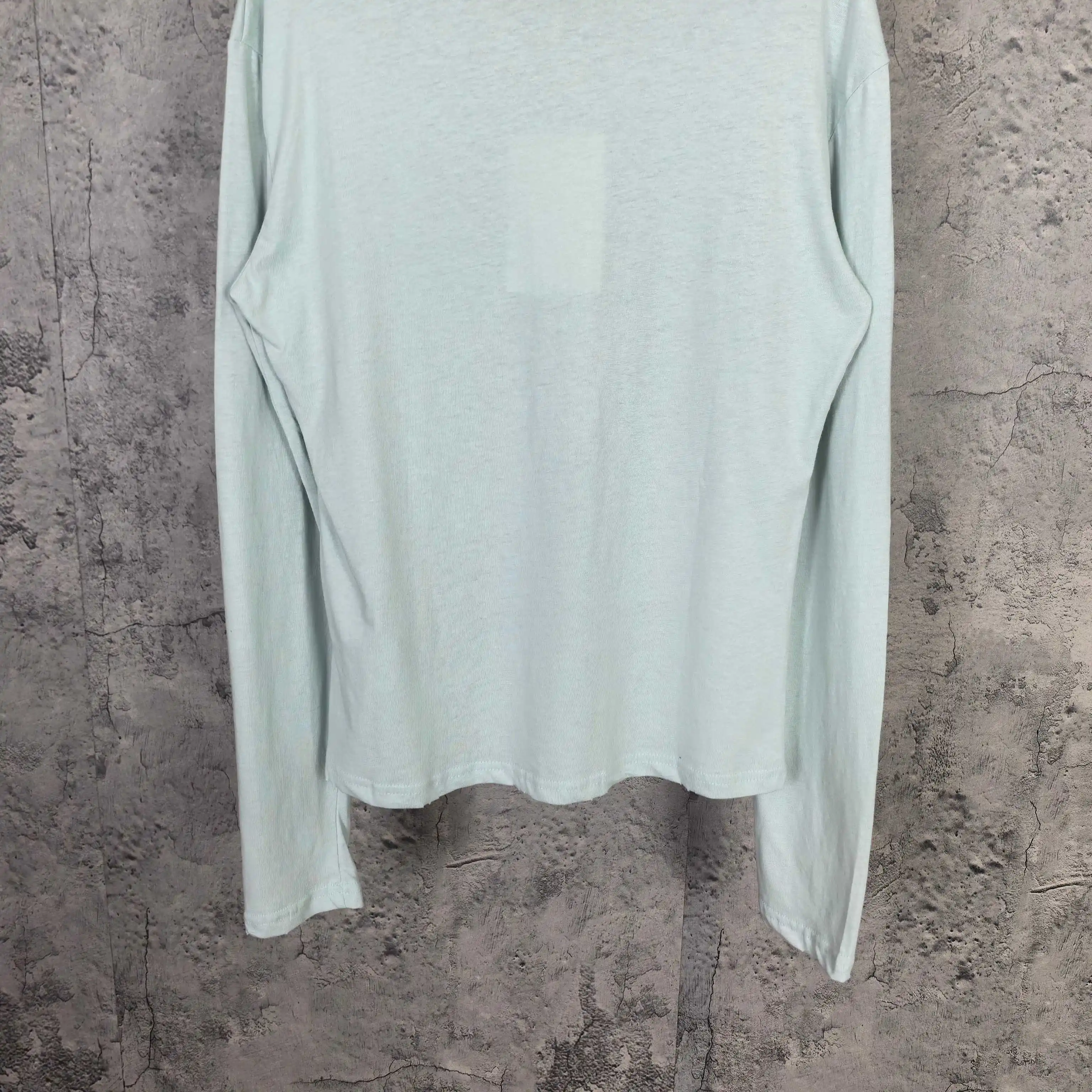 Logo-Print Long-Sleeved Cotton T-Shirt D14024558 — view 11