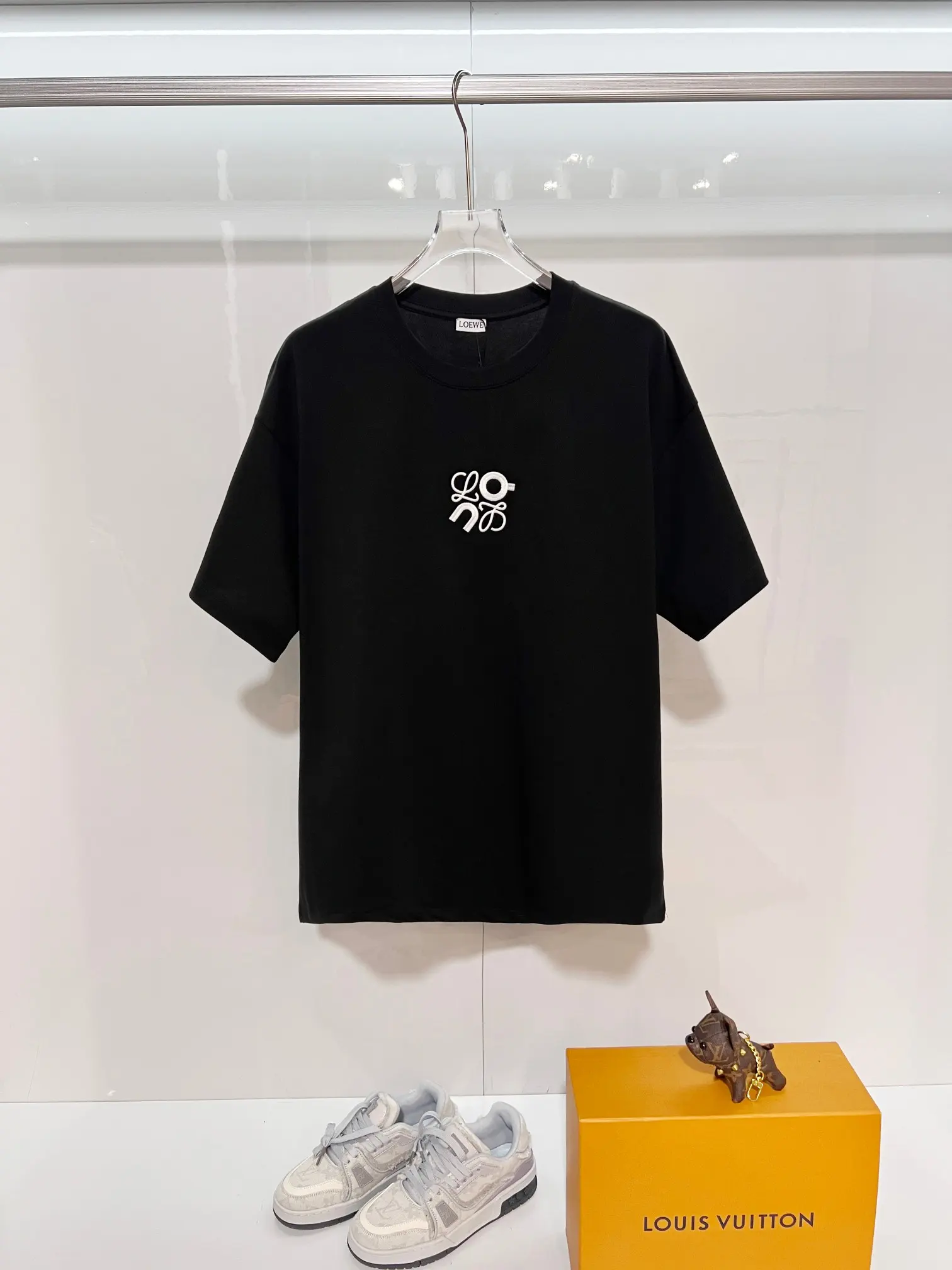 Loewe x On Embroidered Cotton T-Shirt D14013454