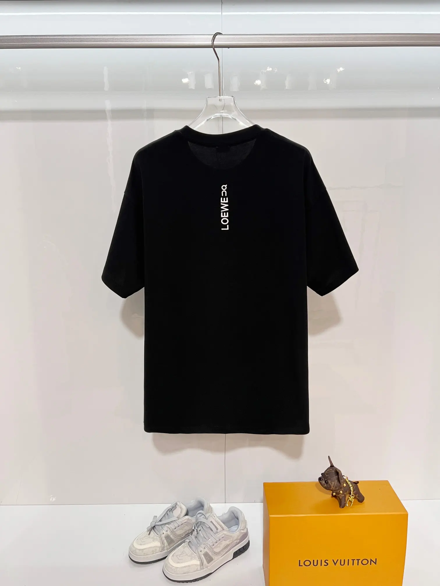 Loewe x On Embroidered Cotton T-Shirt D14013454 — view 2