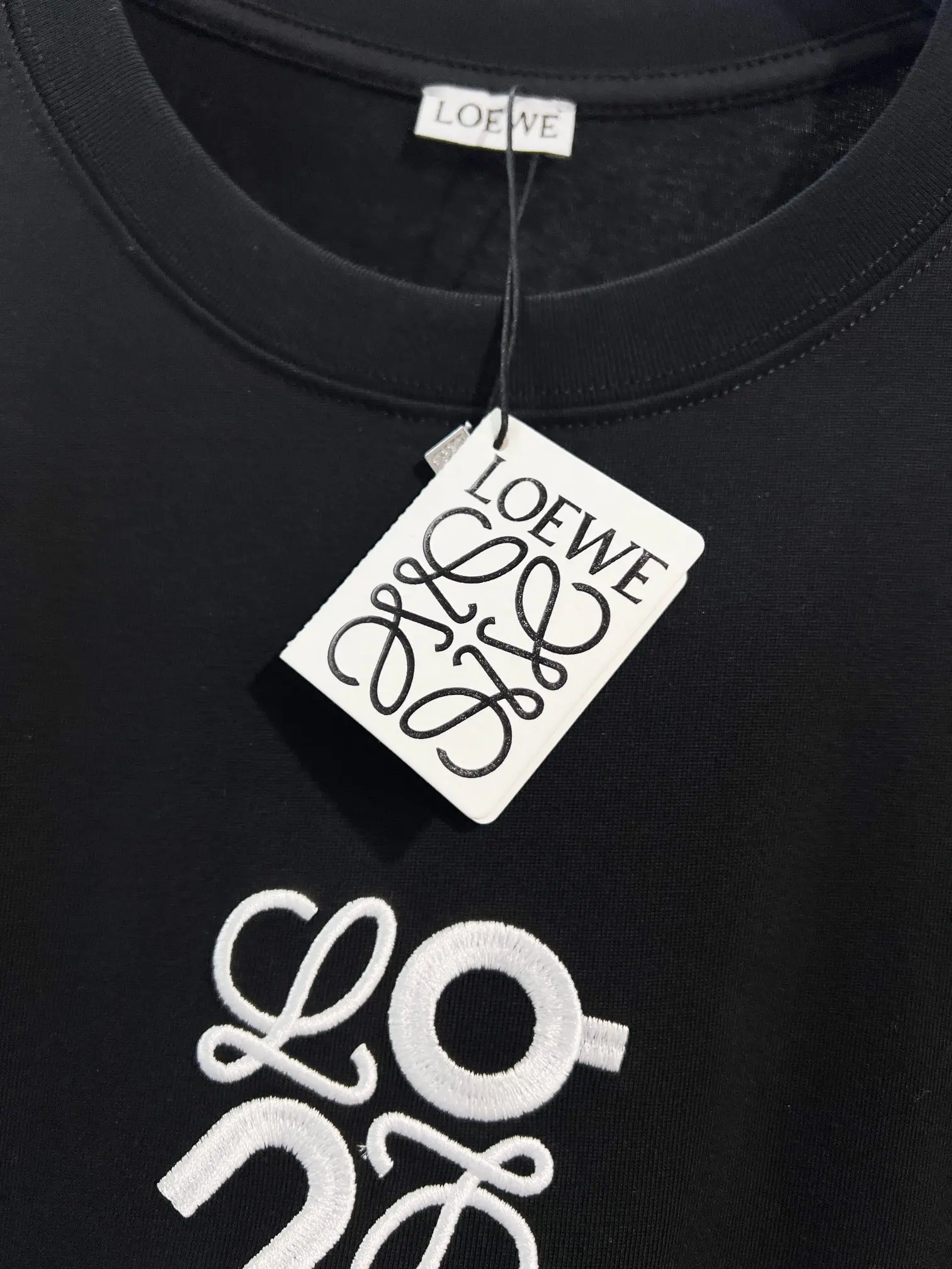 Loewe x On Embroidered Cotton T-Shirt D14013454 — view 4