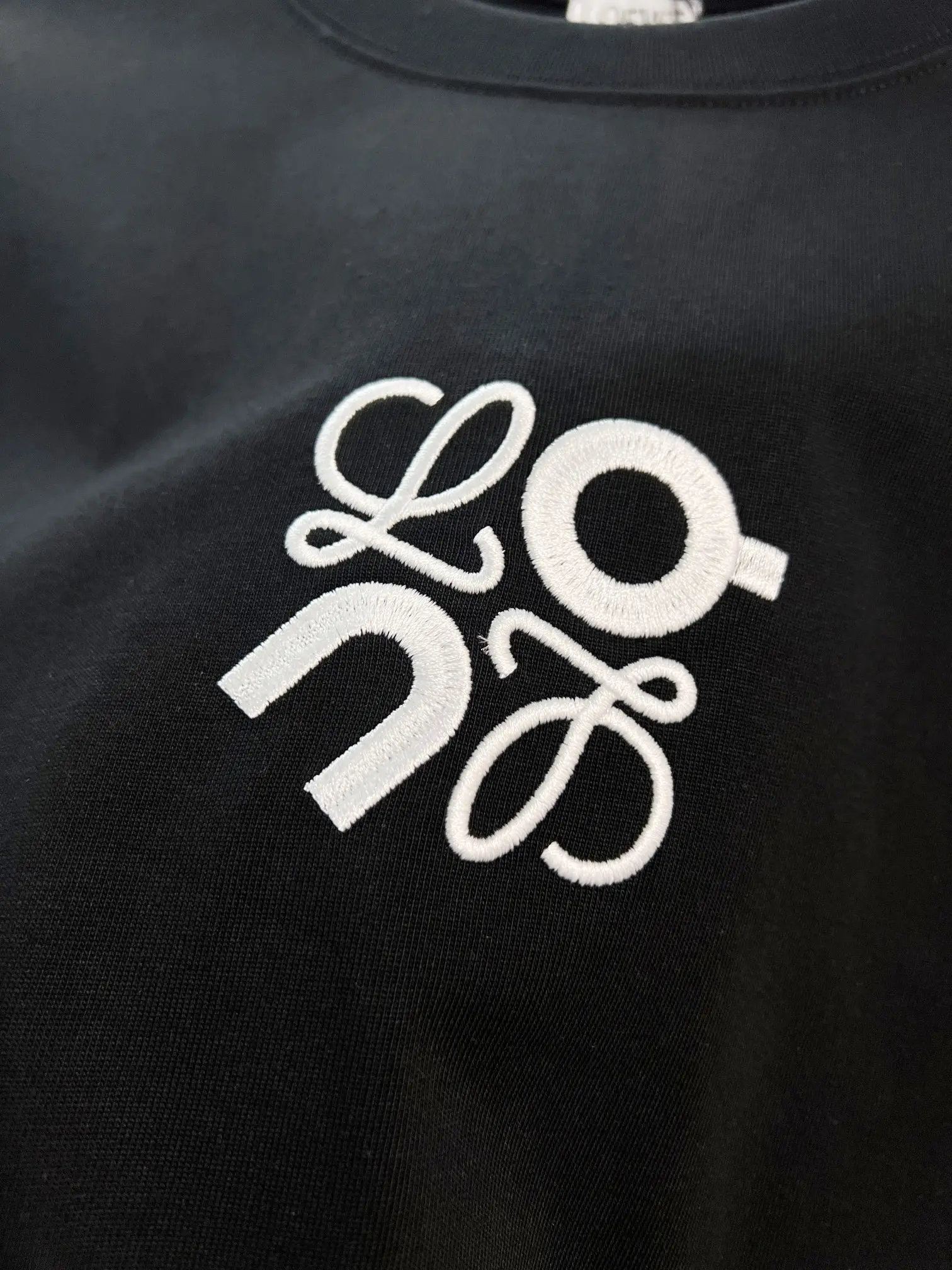 Loewe x On Embroidered Cotton T-Shirt D14013454 — view 5