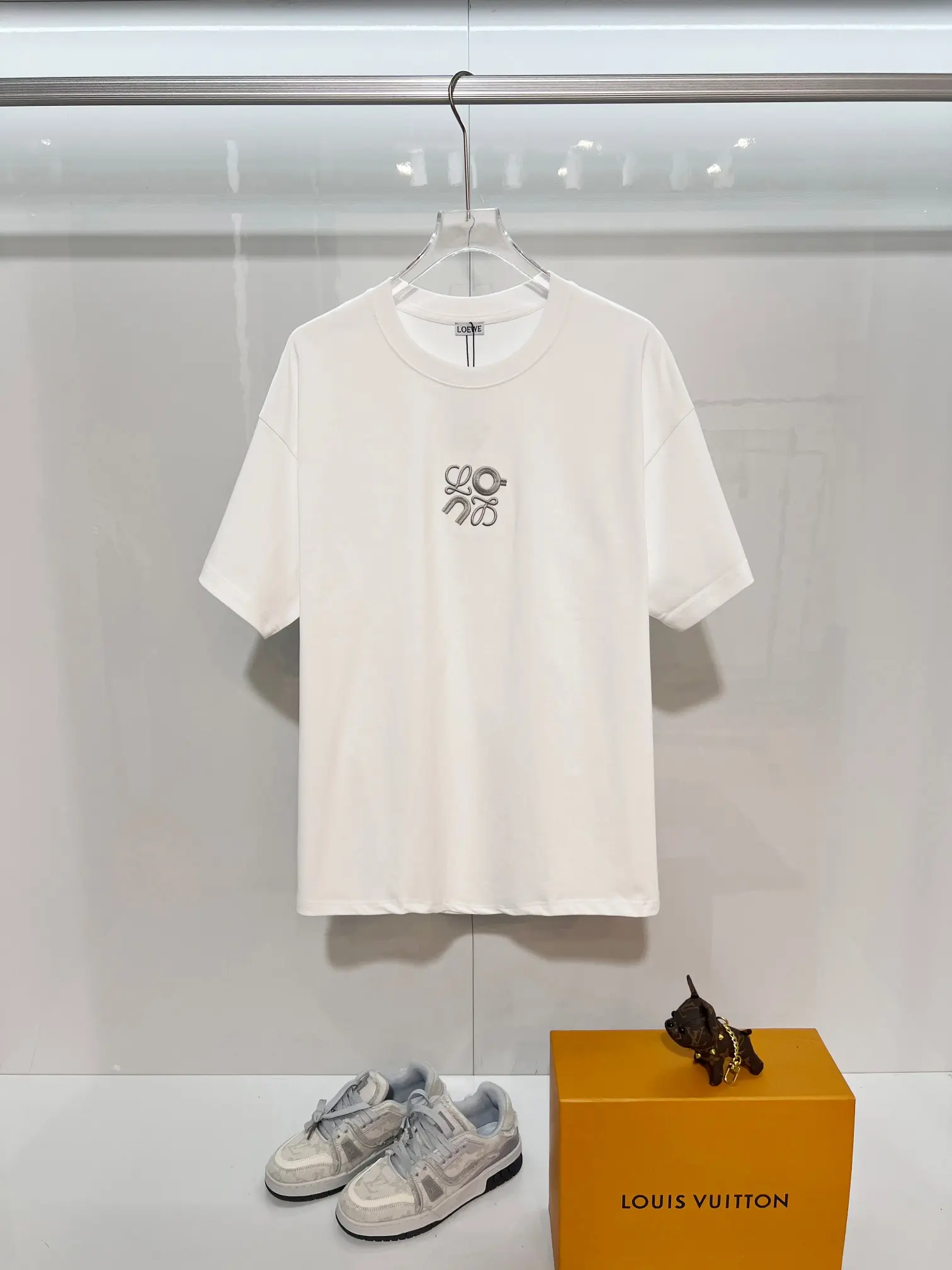 Loewe x On Embroidered Cotton T-Shirt D14013453