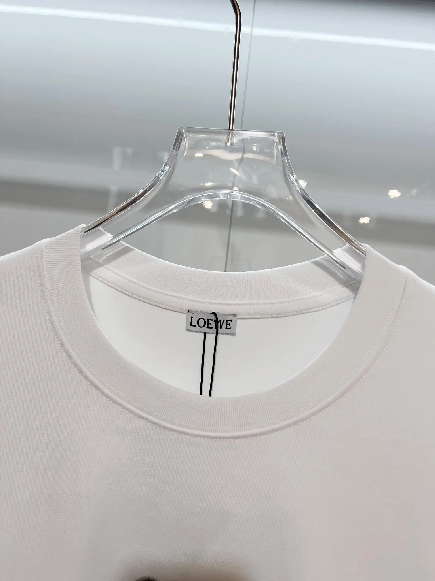 Loewe x On Embroidered Cotton T-Shirt D14013453 — view 7