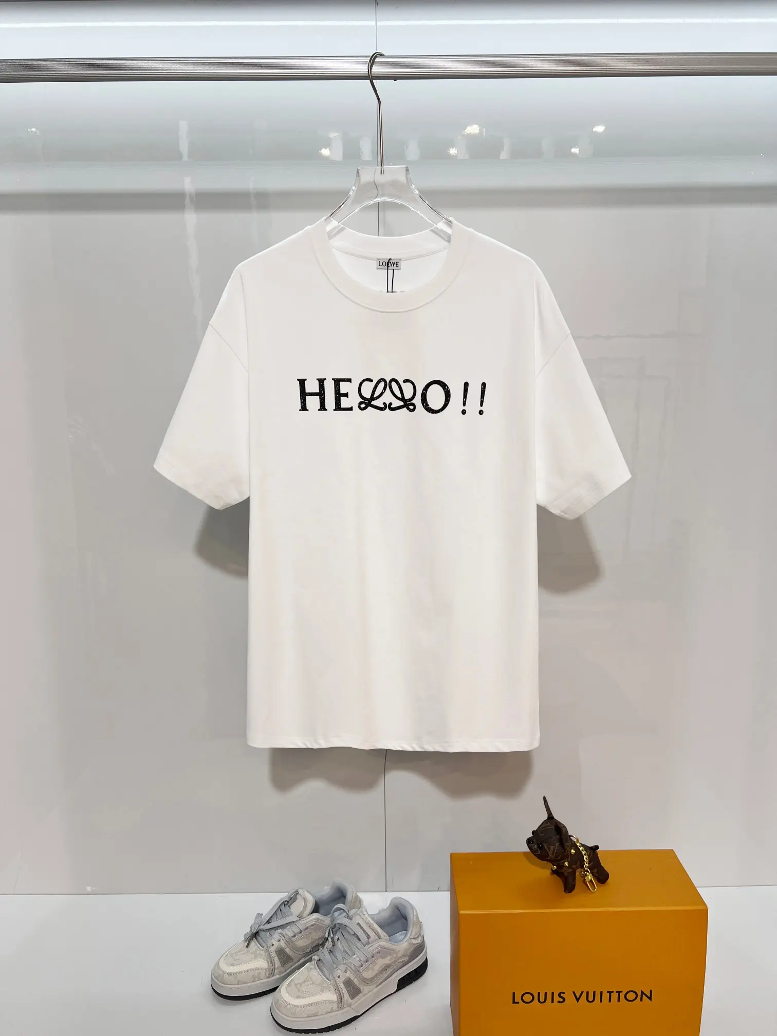 Anagram Logo Cotton T-Shirt D14013455