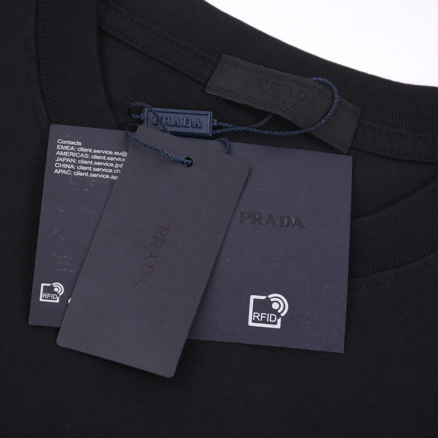 Embroidered Logo Cotton T-Shirt D14012466 — view 5