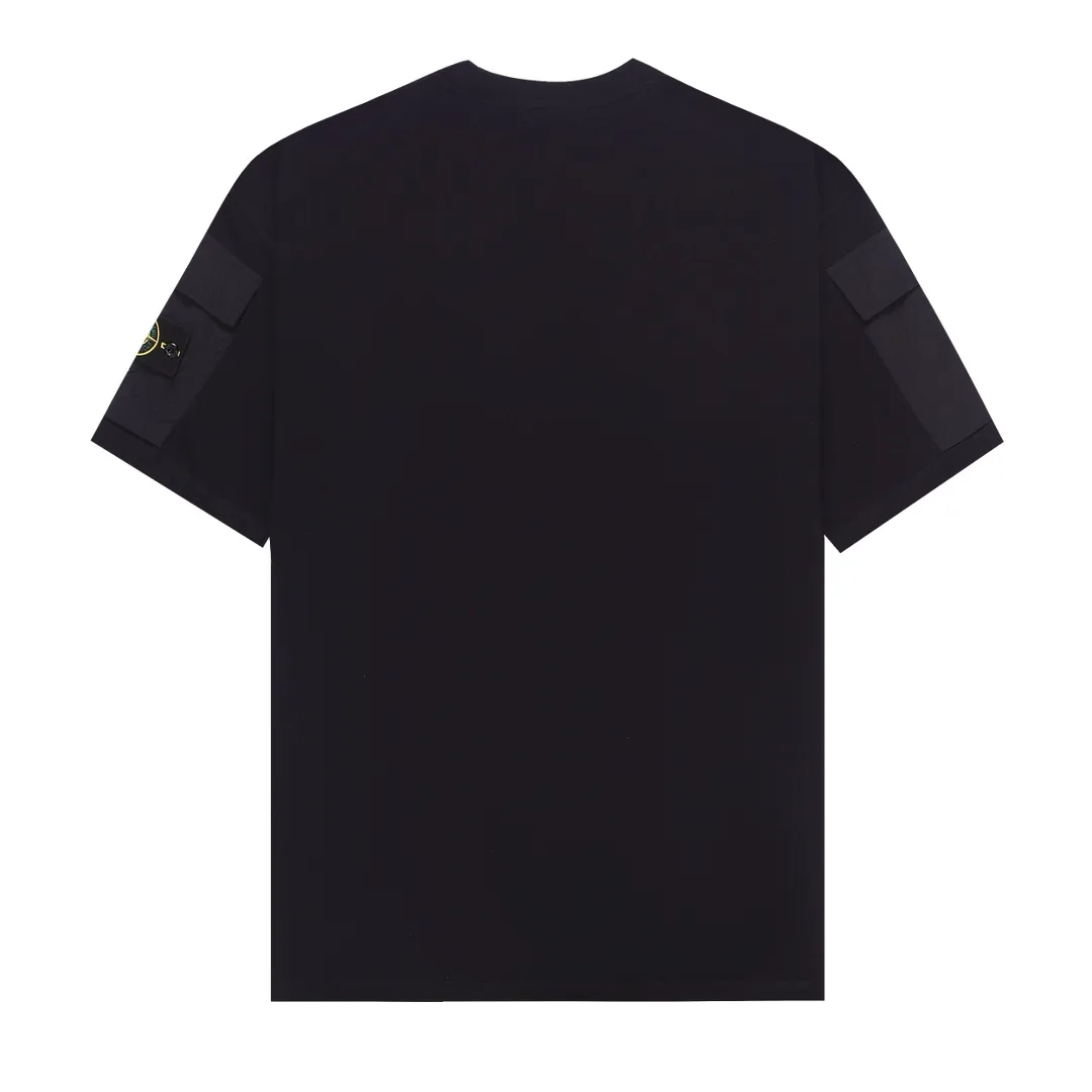 Stone Island Compass Patch Cargo Pocket T-Shirt D14012517 — view 2