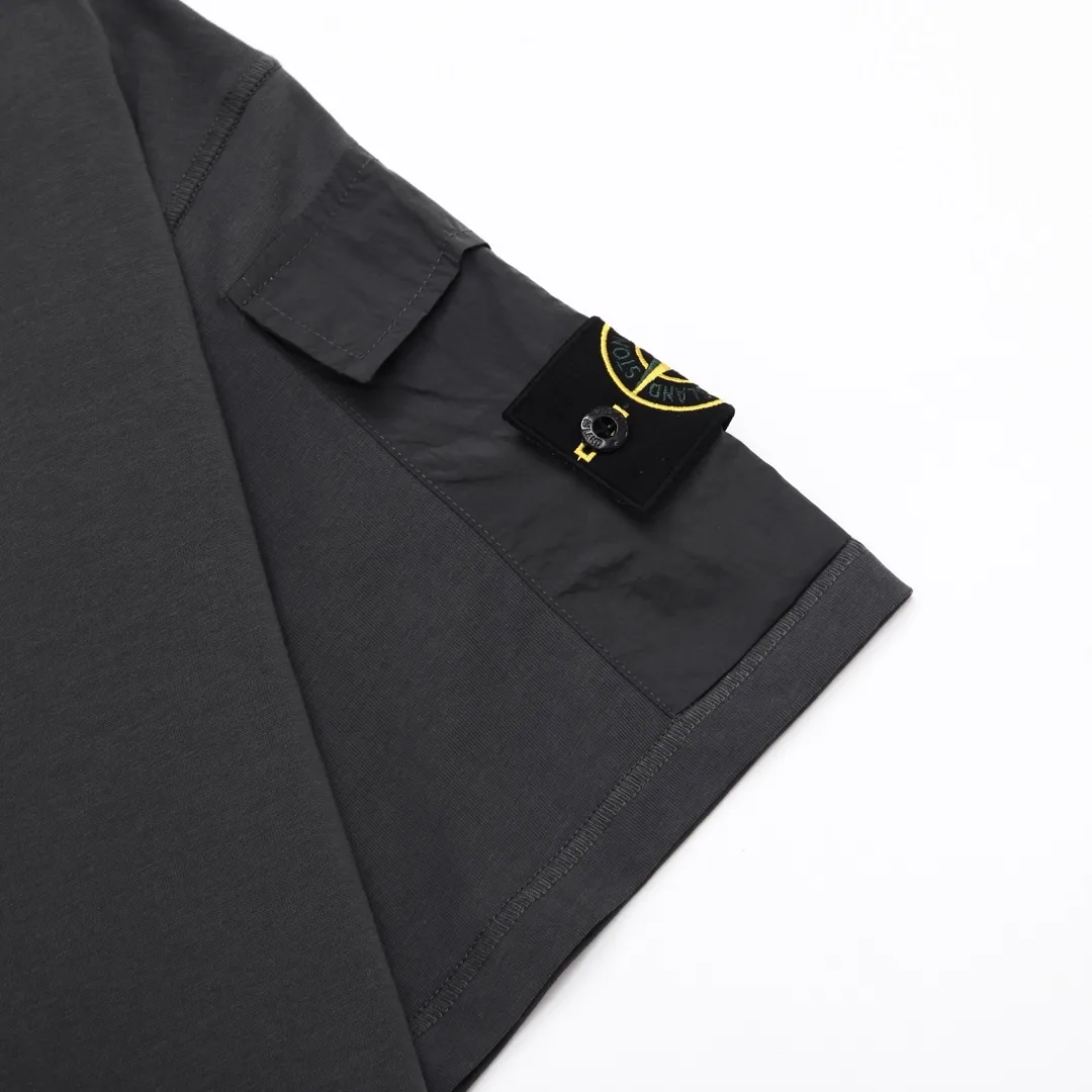 Compass Patch Cargo Pocket T-Shirt D14012515 — view 7
