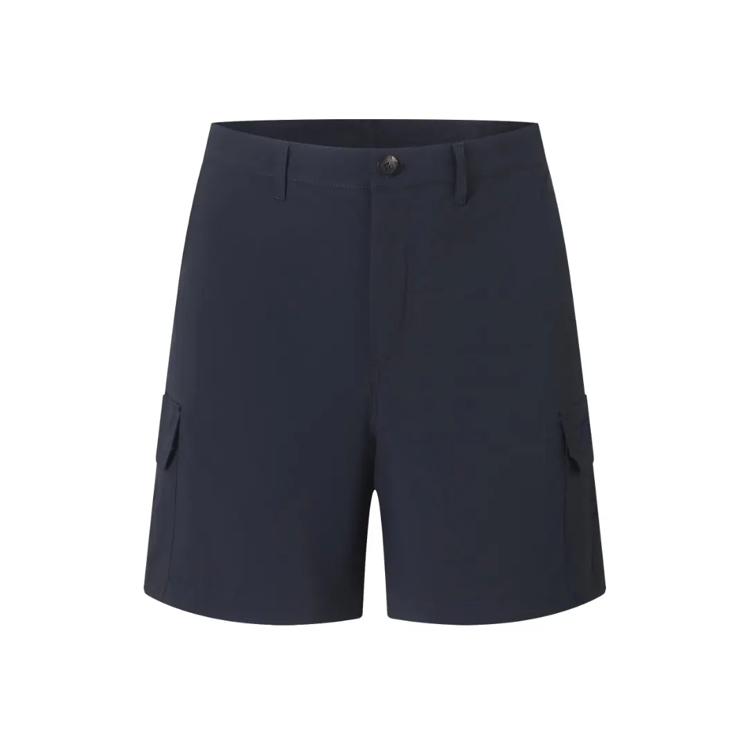 Embroidered Technical Fabric Cargo Shorts D14521677