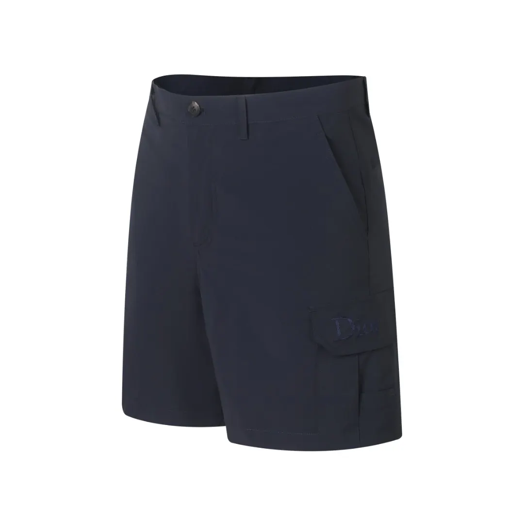 Embroidered Technical Fabric Cargo Shorts D14521677 — view 2