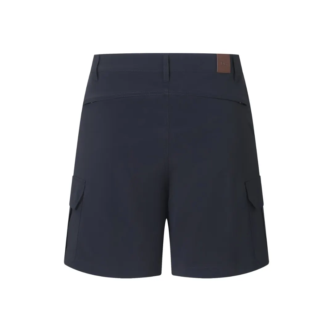 Embroidered Technical Fabric Cargo Shorts D14521677 — view 3