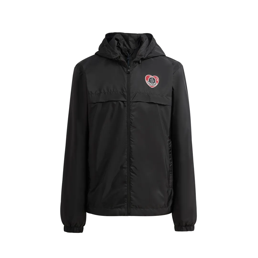Moncoeur Heart Logo Hooded Nylon Jacket D14521660