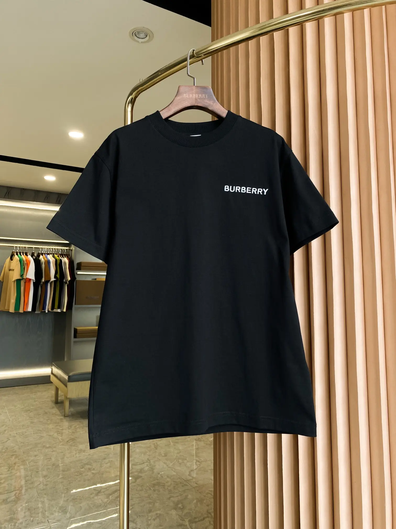 Logo Embroidery Cotton Jersey T-Shirt D14513727