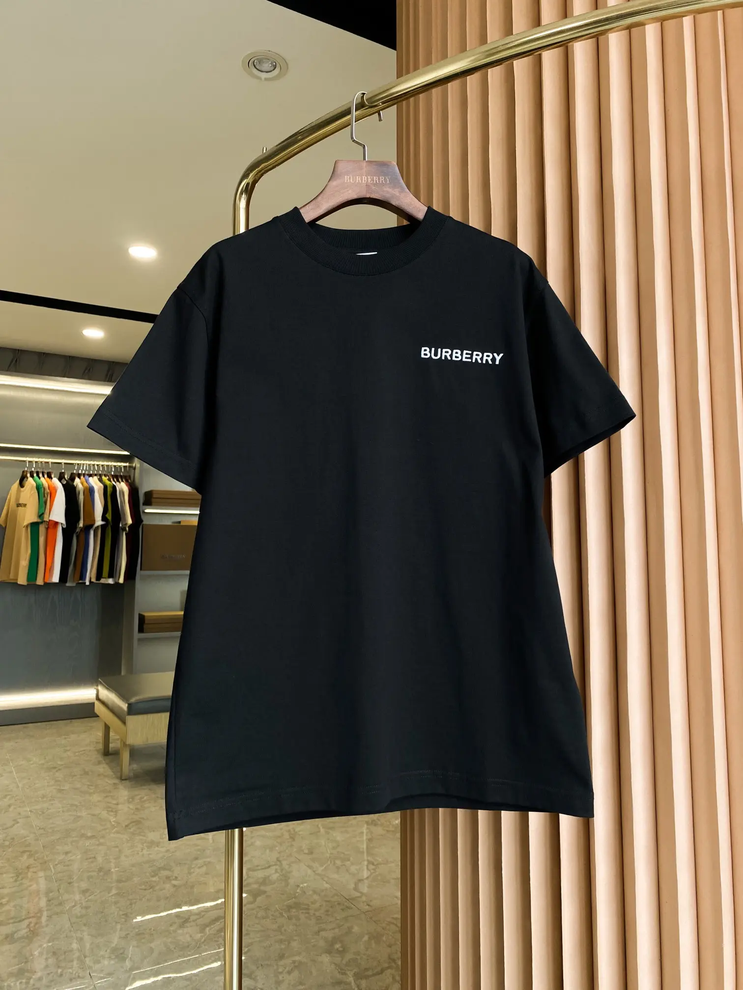 Logo Embroidery Cotton Jersey T-Shirt D14513727