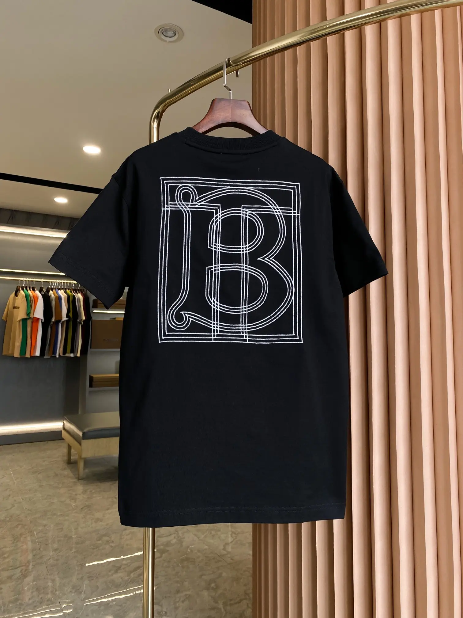 Logo Embroidery Cotton Jersey T-Shirt D14513727 — view 2