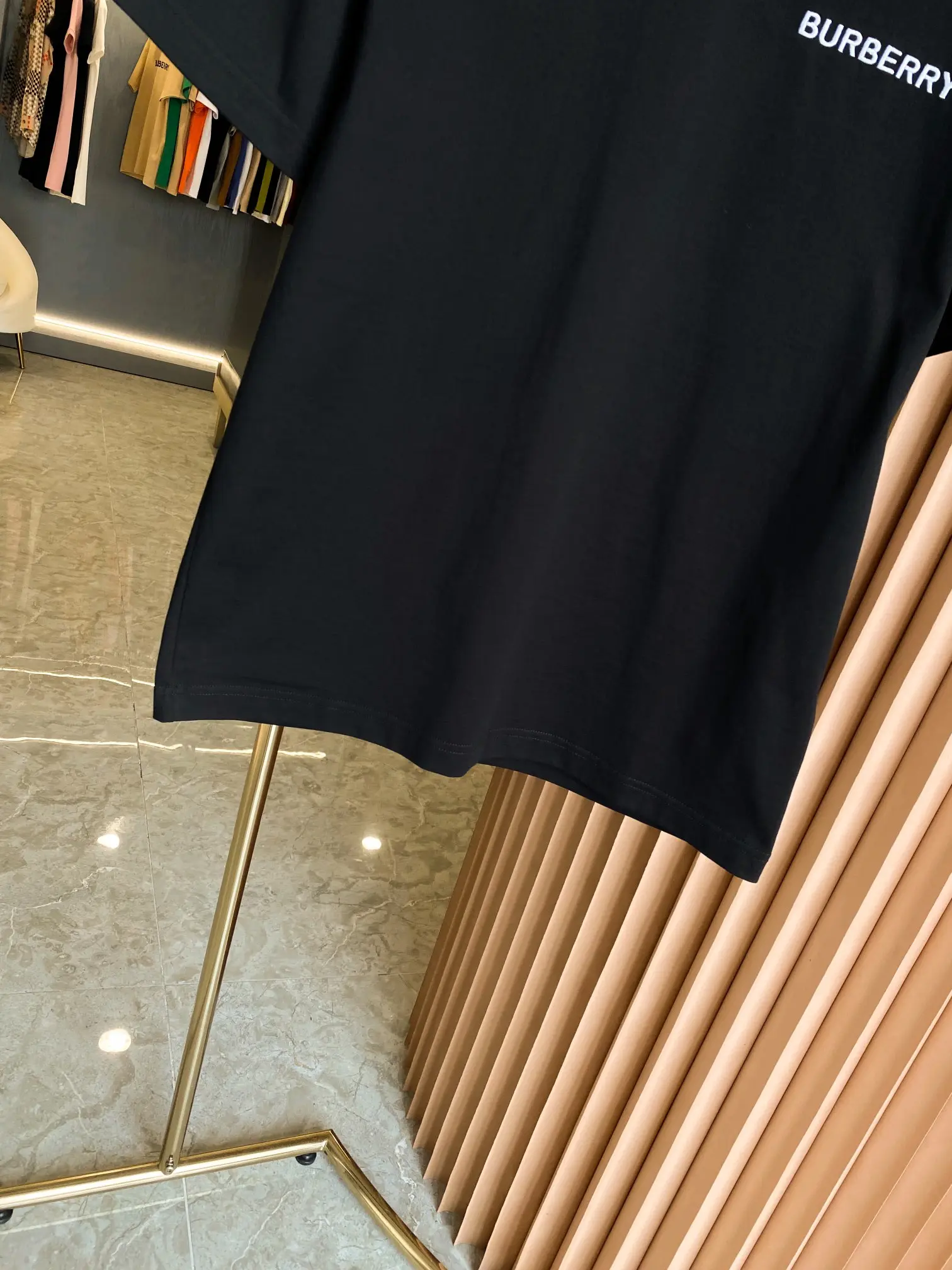 Logo Embroidery Cotton Jersey T-Shirt D14513727 — view 4