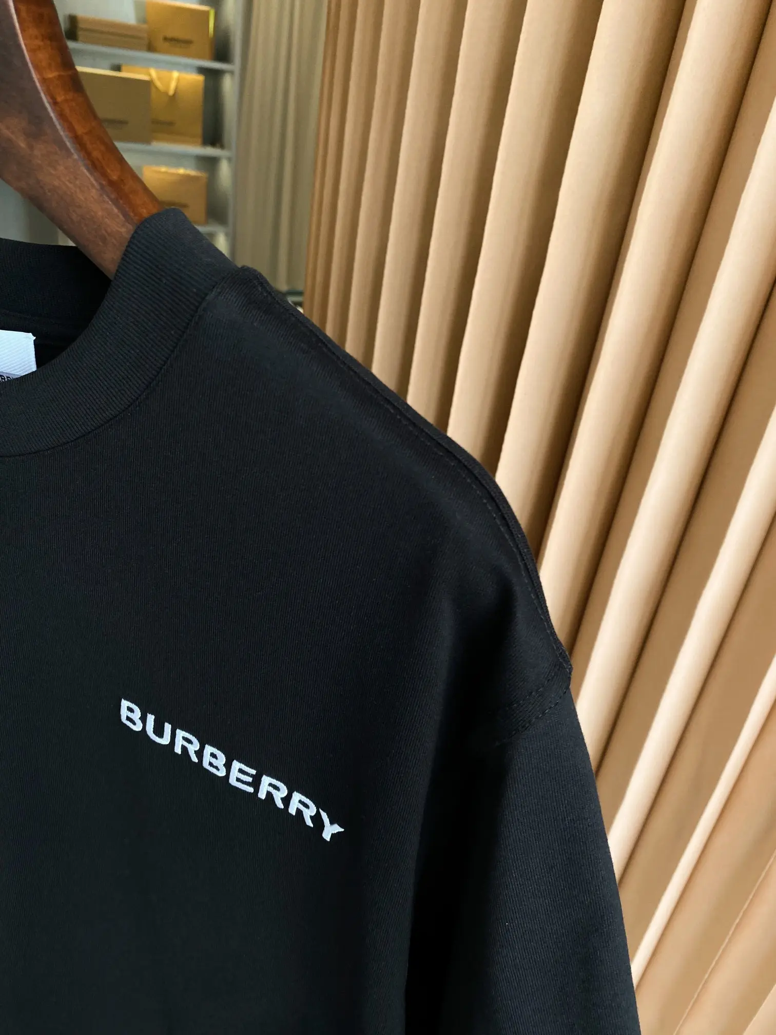 Logo Embroidery Cotton Jersey T-Shirt D14513727 — view 5