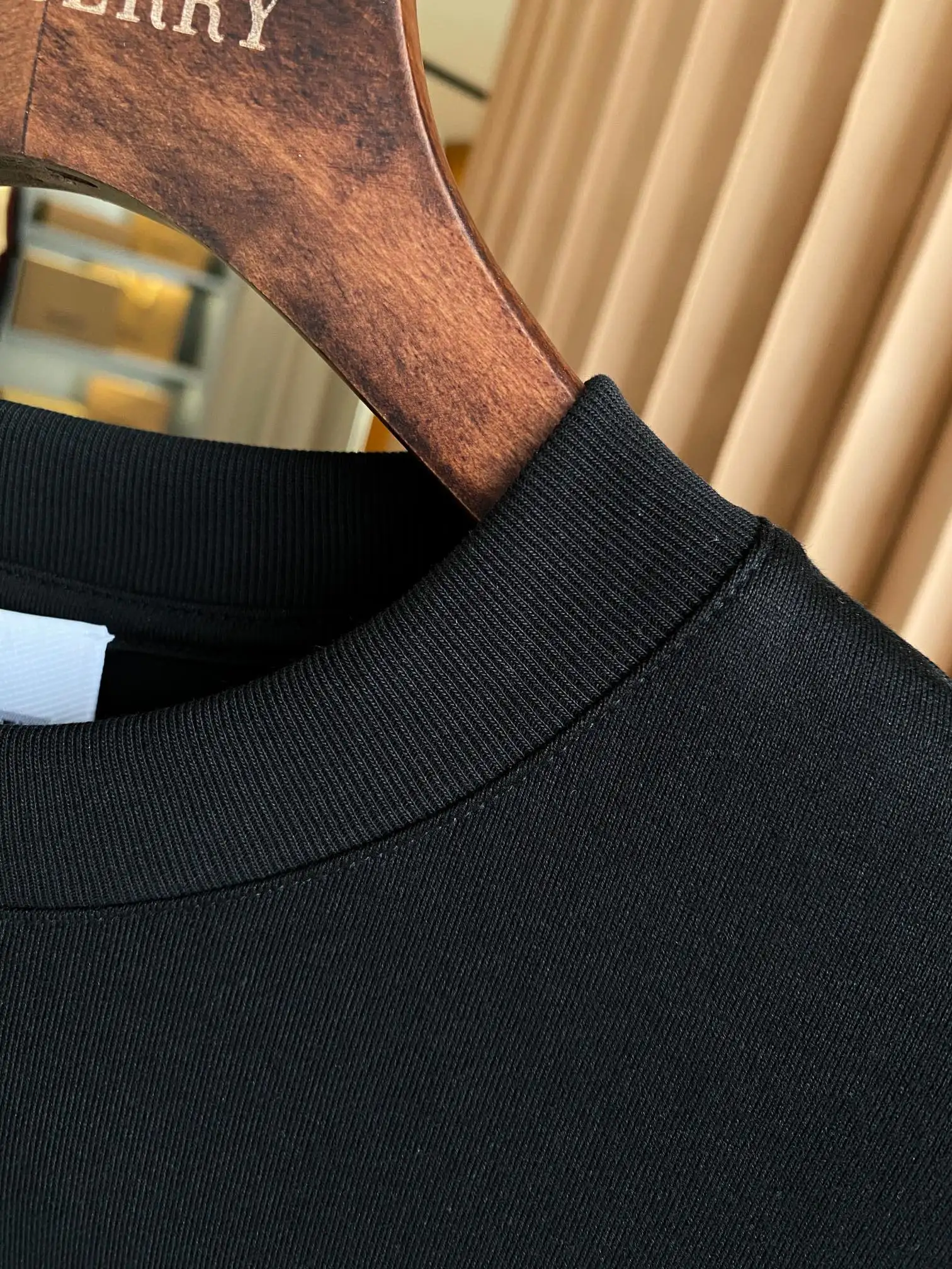 Logo Embroidery Cotton Jersey T-Shirt D14513727 — view 7