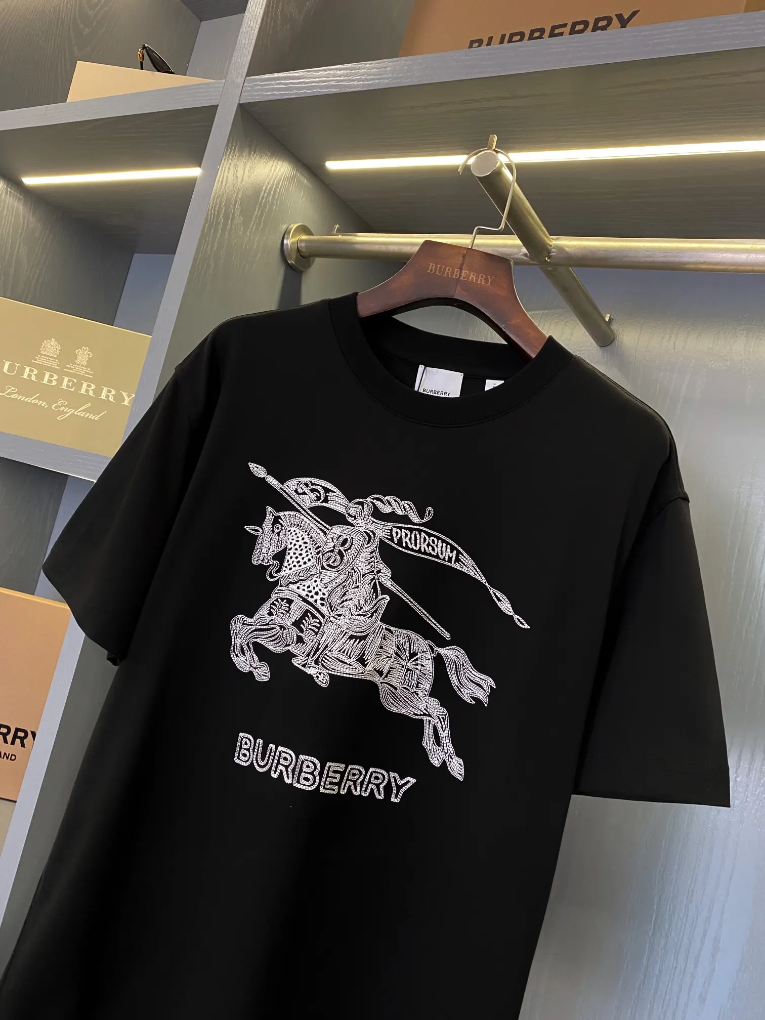 EKD Logo Embroidered Cotton T-Shirt D14513723 — view 2